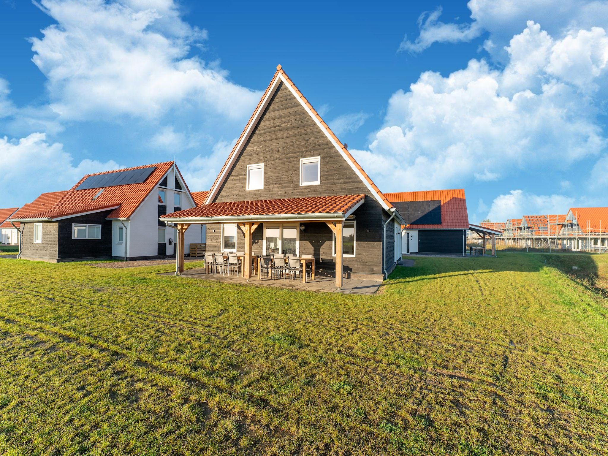 De tuin van Wulpdal 63 in Scherpenisse