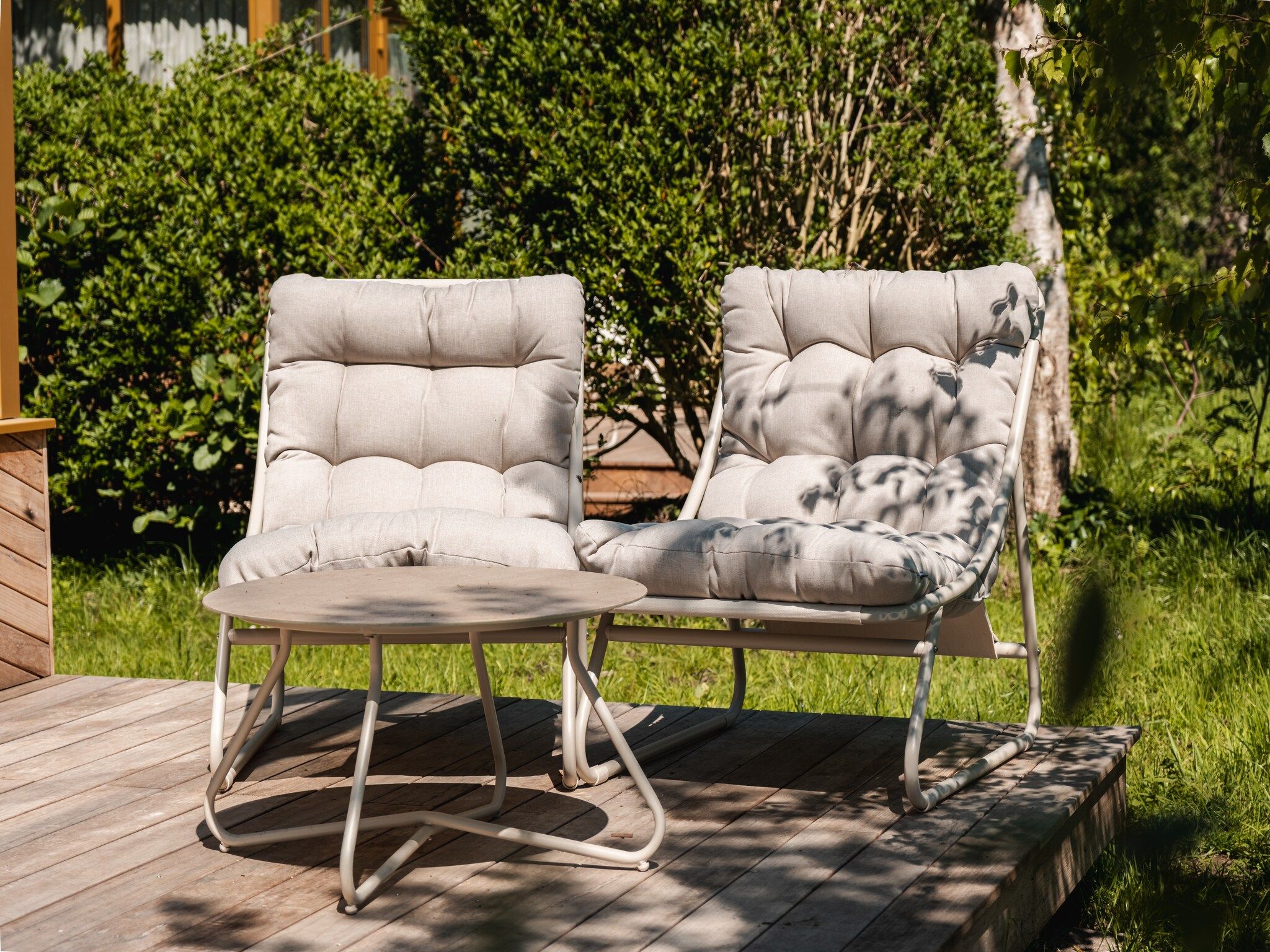 Sfeerbeeld van Large Green House 4 persoons in Scherpenzeel (FR)