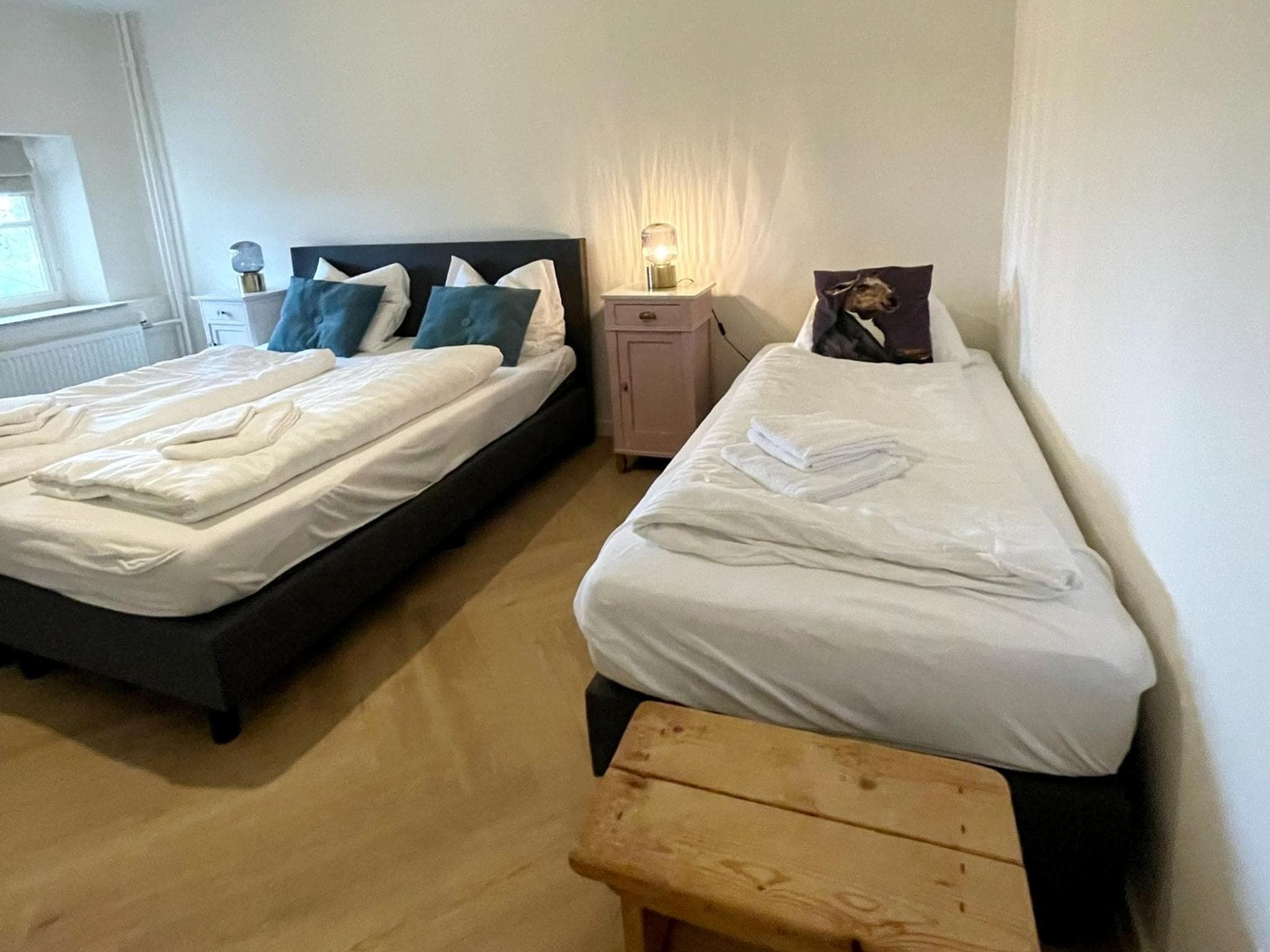 Een slaapkamer van Valleyview Cottages - NR04 in Voerendaal