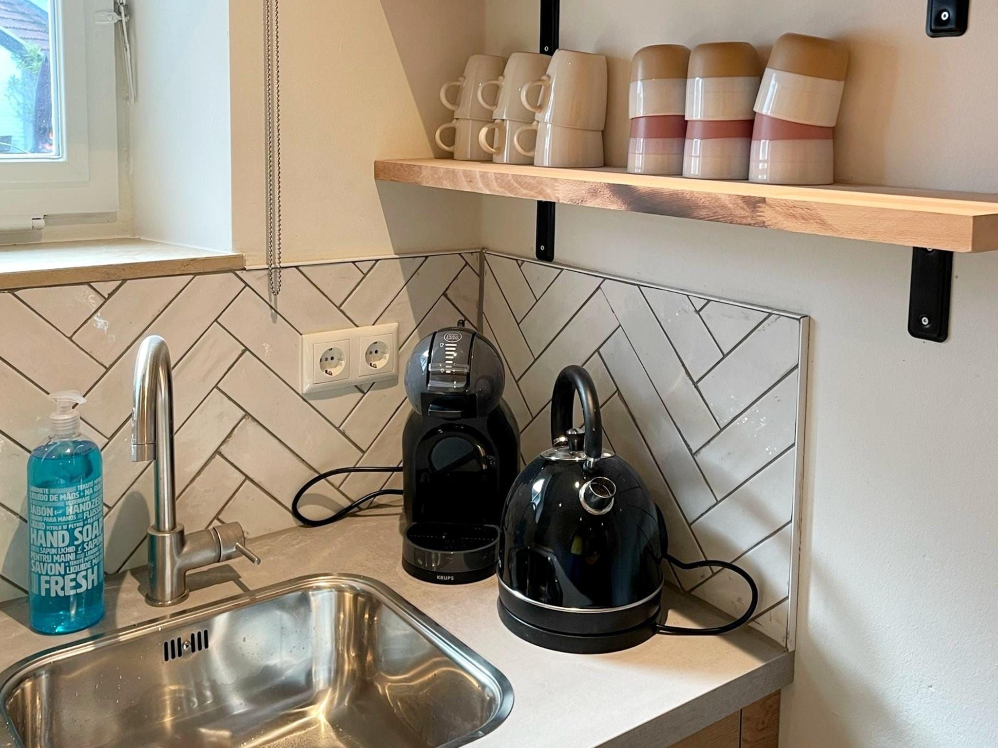 De keuken van Valleyview Cottages - NR04 in Voerendaal