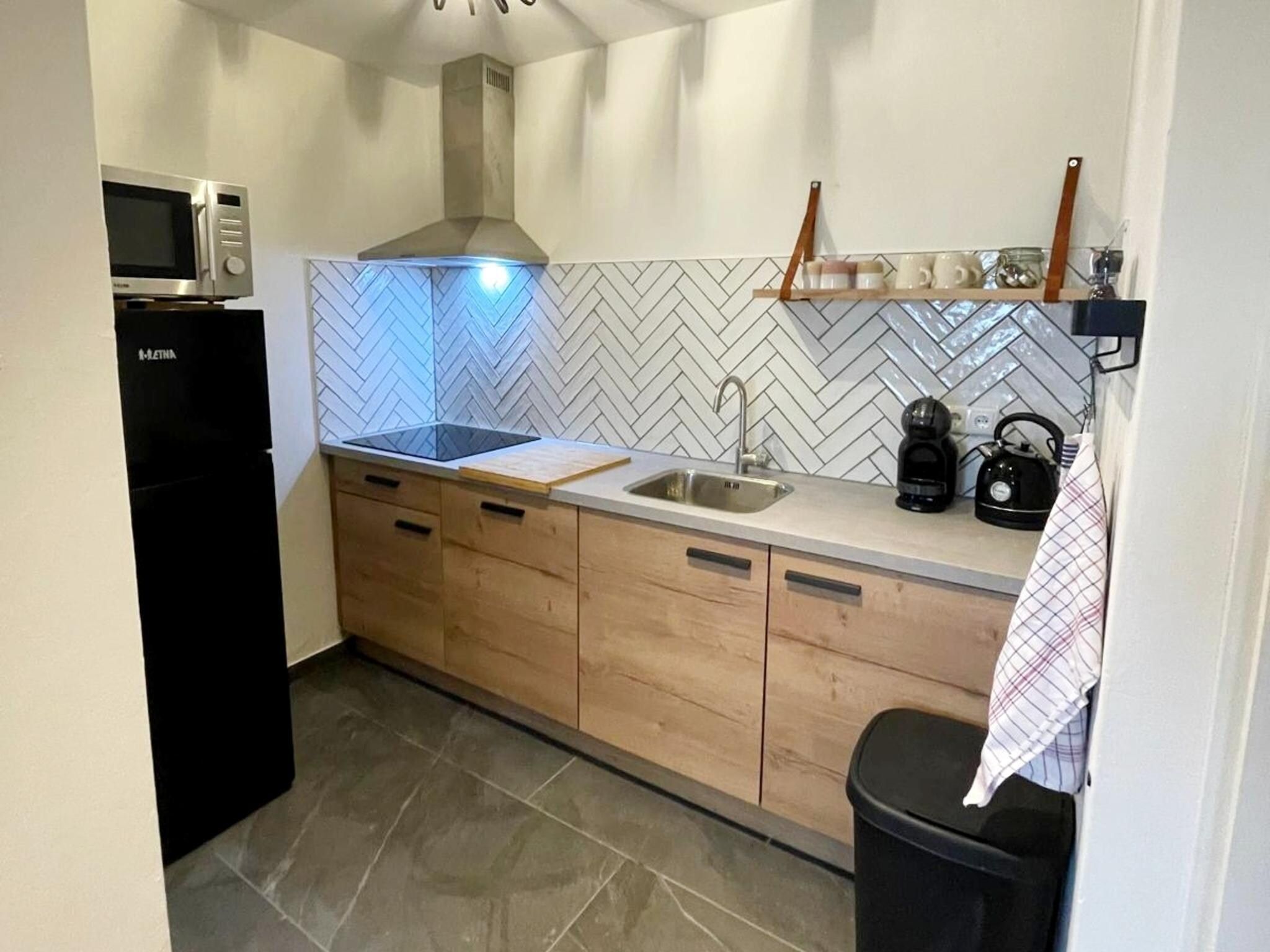 De keuken van Valleyview Cottages - NR05 in Voerendaal