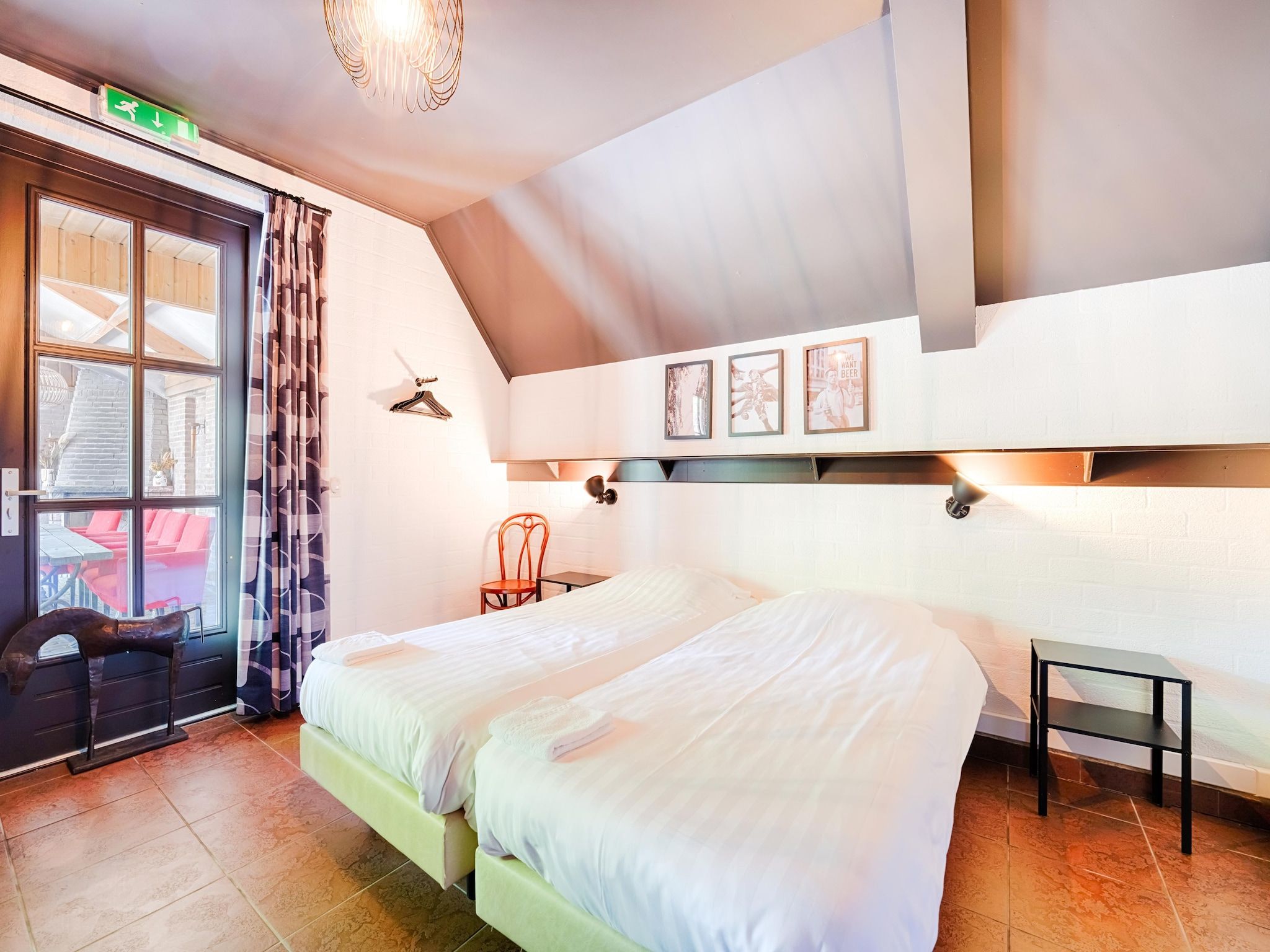 Een slaapkamer van 't Woold in Asten