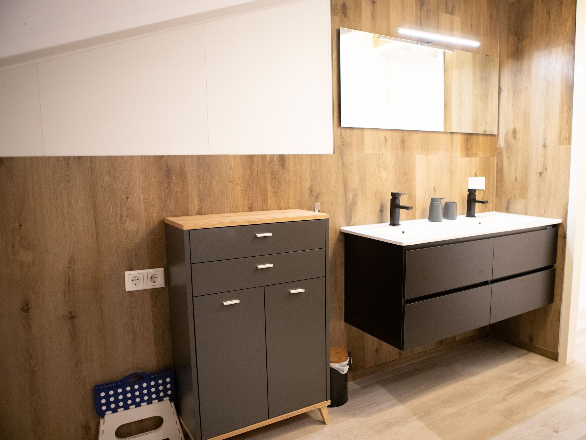 De badkamer van Het Boshuis in Oirschot