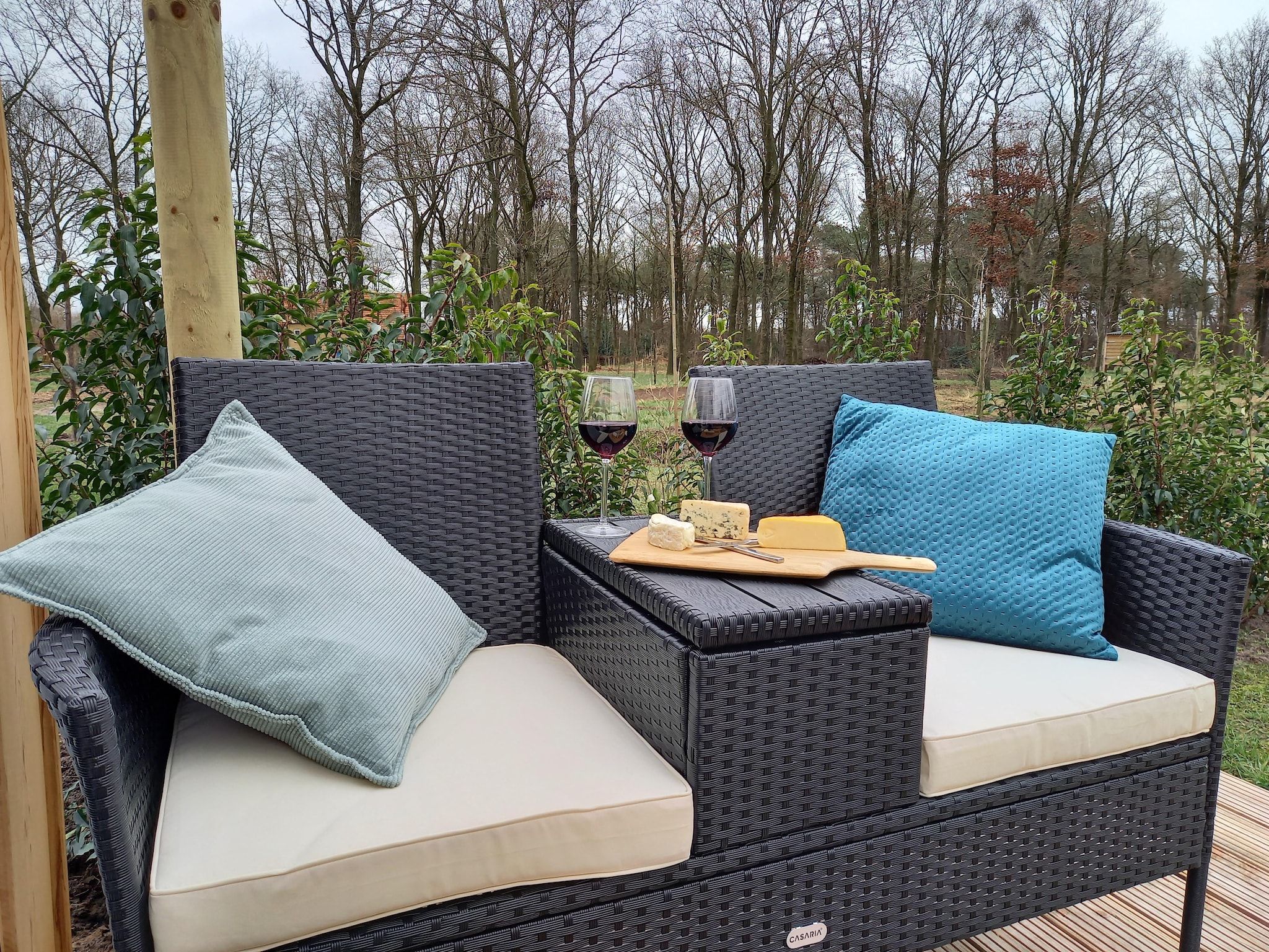 Het terras van De Kievit in Oirschot