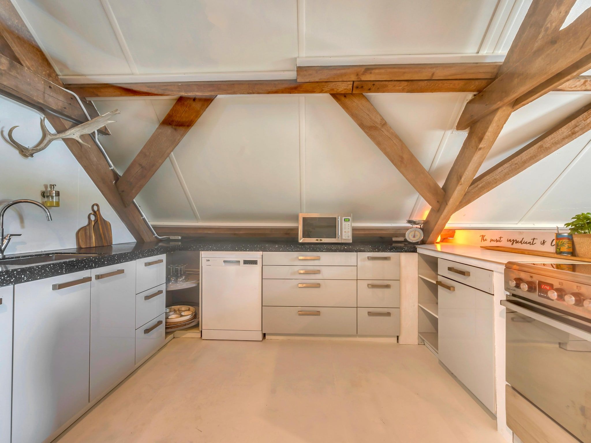 De keuken van Klein Blankenstein in Doorn