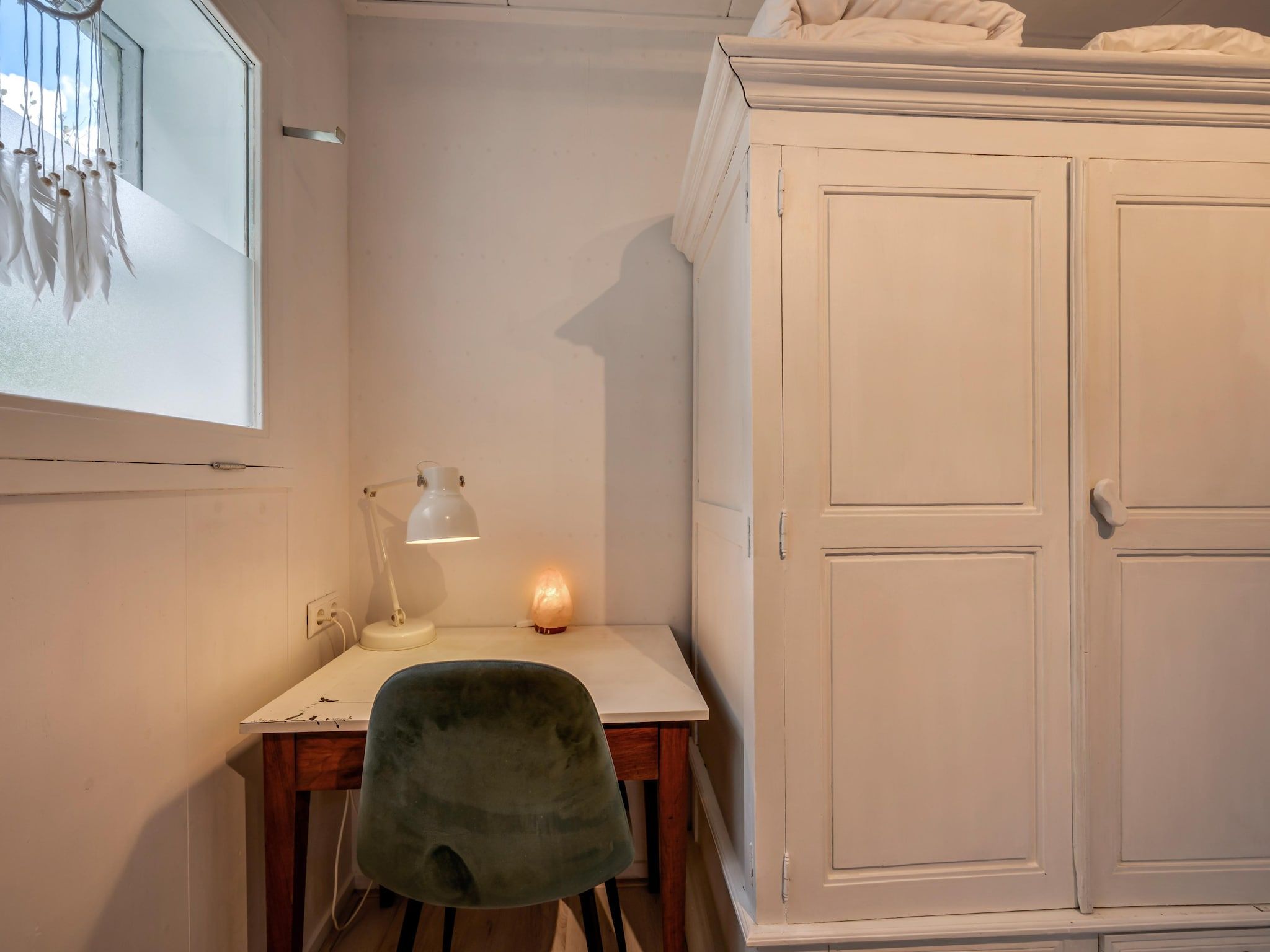 Een slaapkamer van Klein Blankenstein in Doorn
