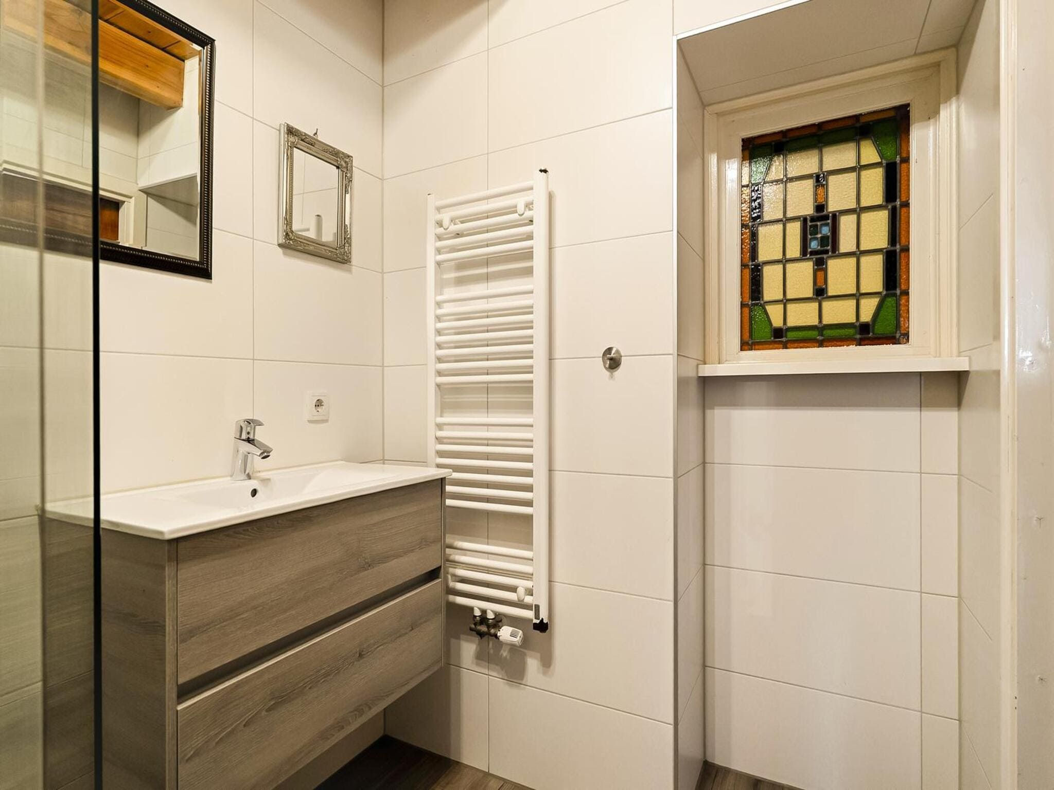 De badkamer van Appartement Boerderij in Schagen