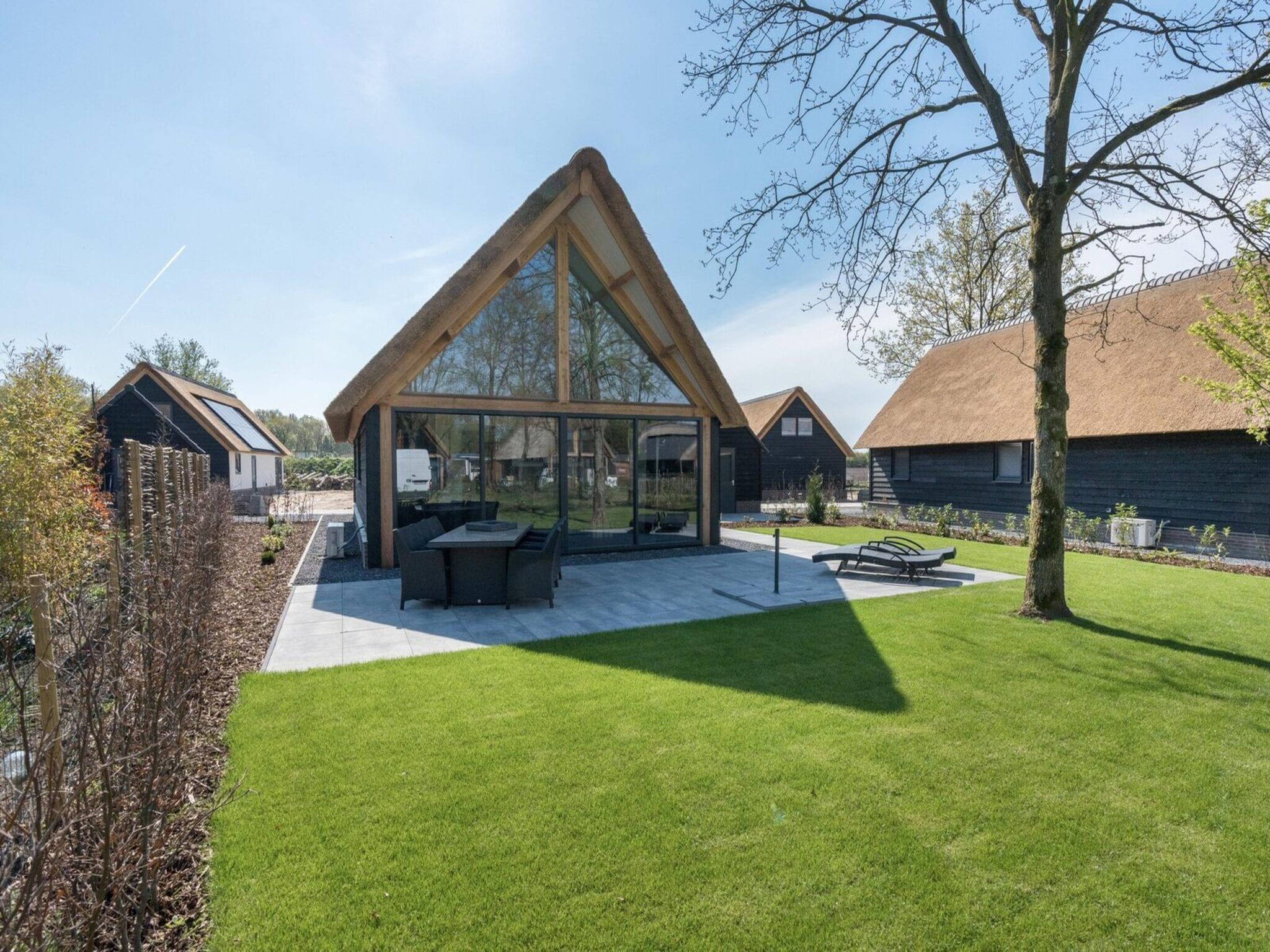 De buitenkant van Farm Lodge 670 in Baarle-nassau