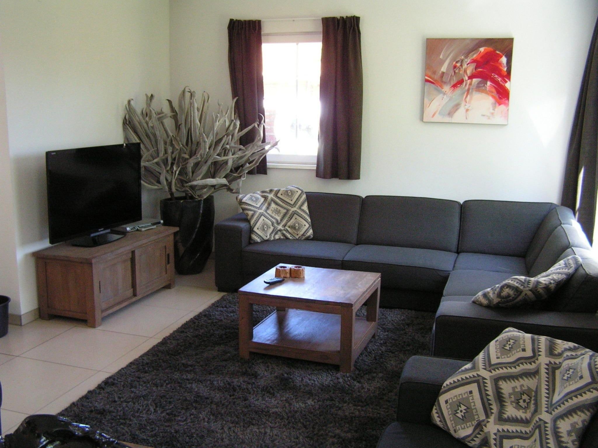 De woonkamer van Villa de Hertog 722 in Baarle-nassau