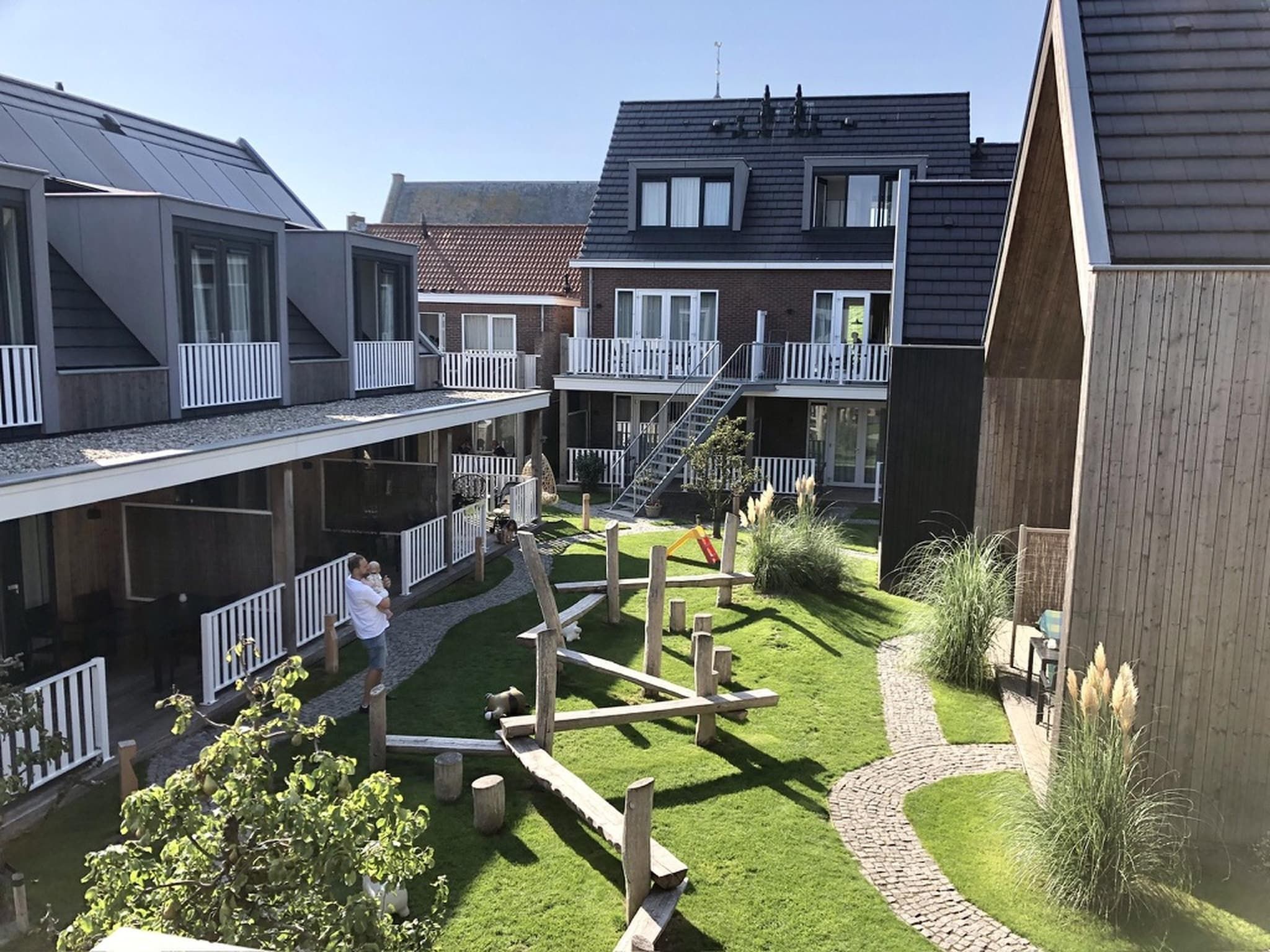 Parkfaciliteiten bij Plein 40 Lodge 16 in Zoutelande