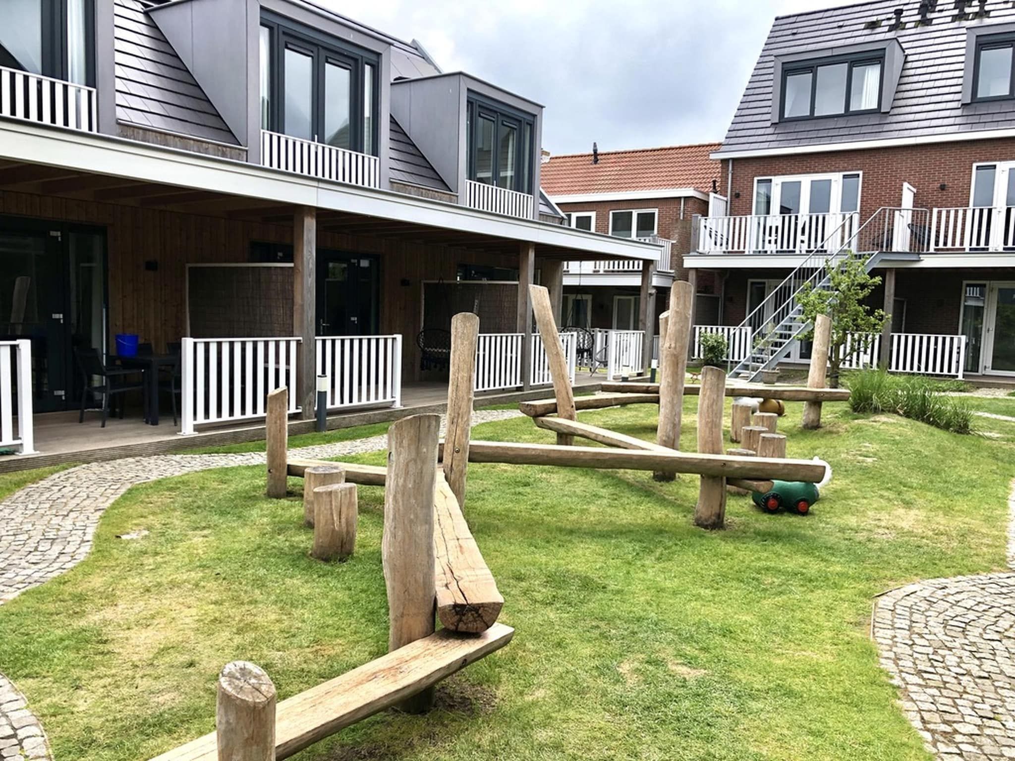 Parkfaciliteiten bij Plein 40 Lodge 16 in Zoutelande