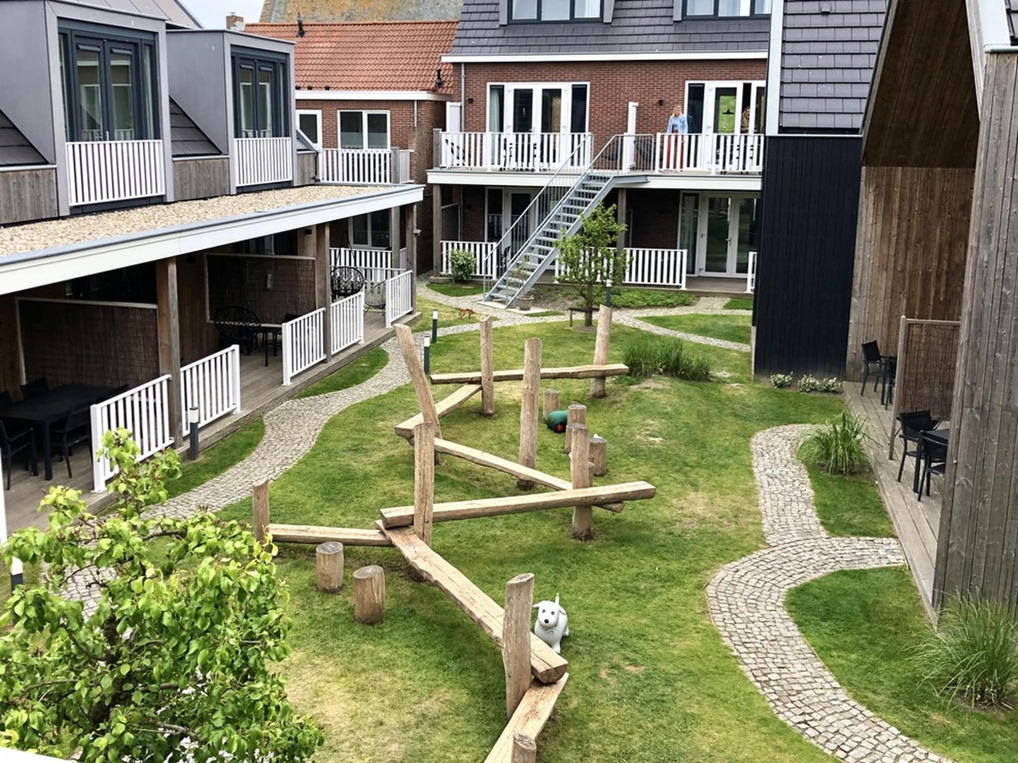 Parkfaciliteiten bij Plein 40 Lodge 16 in Zoutelande