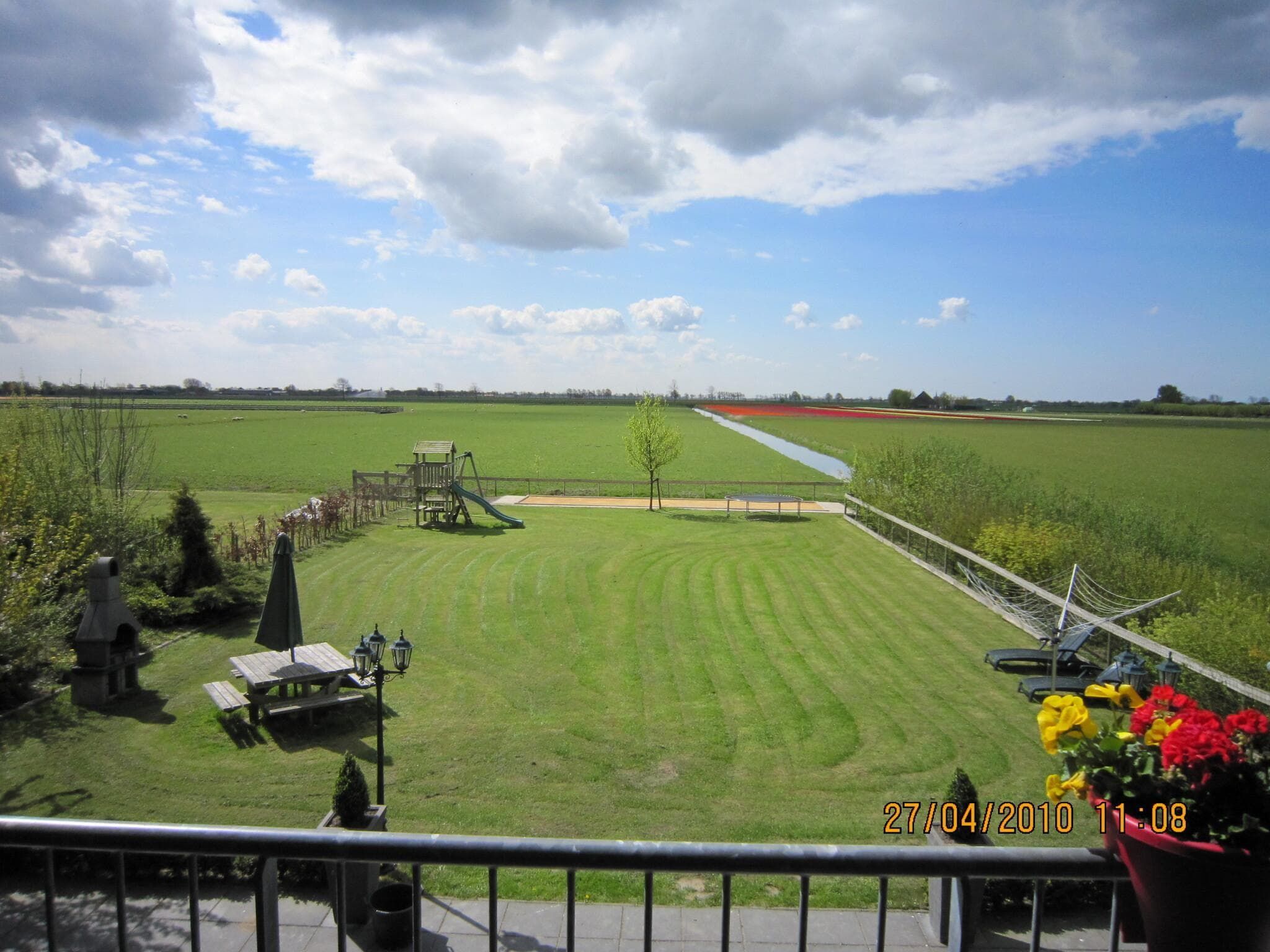 Het uitzicht vanaf BELLEVUE in Noordbeemster