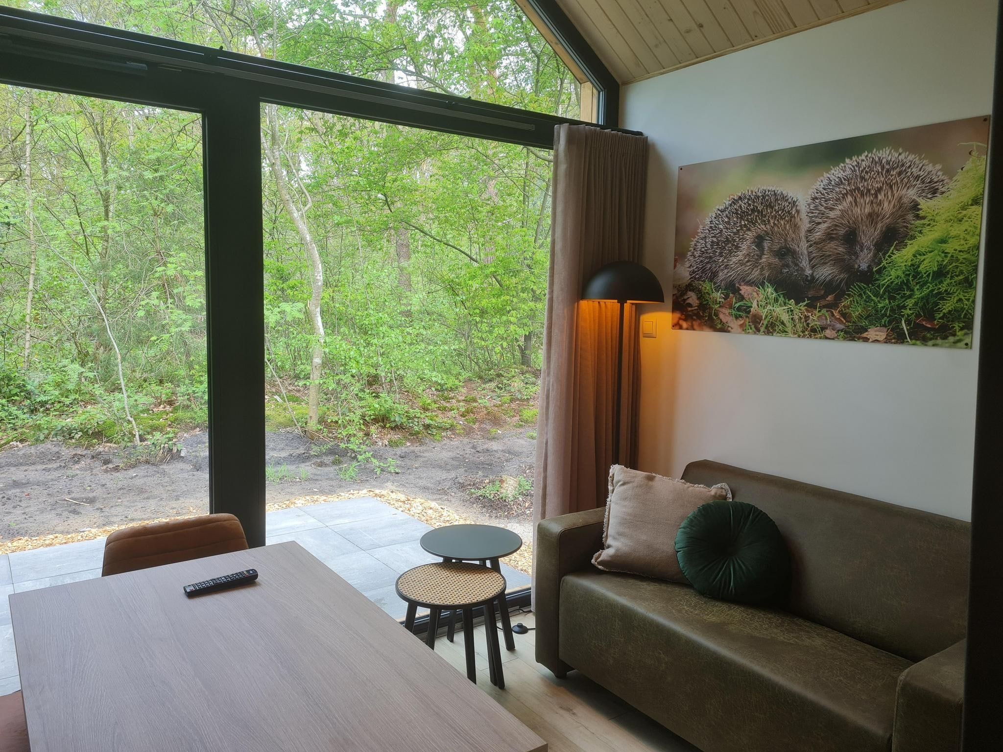 De woonkamer van Tiny house | 2-4 persoons in Balkbrug