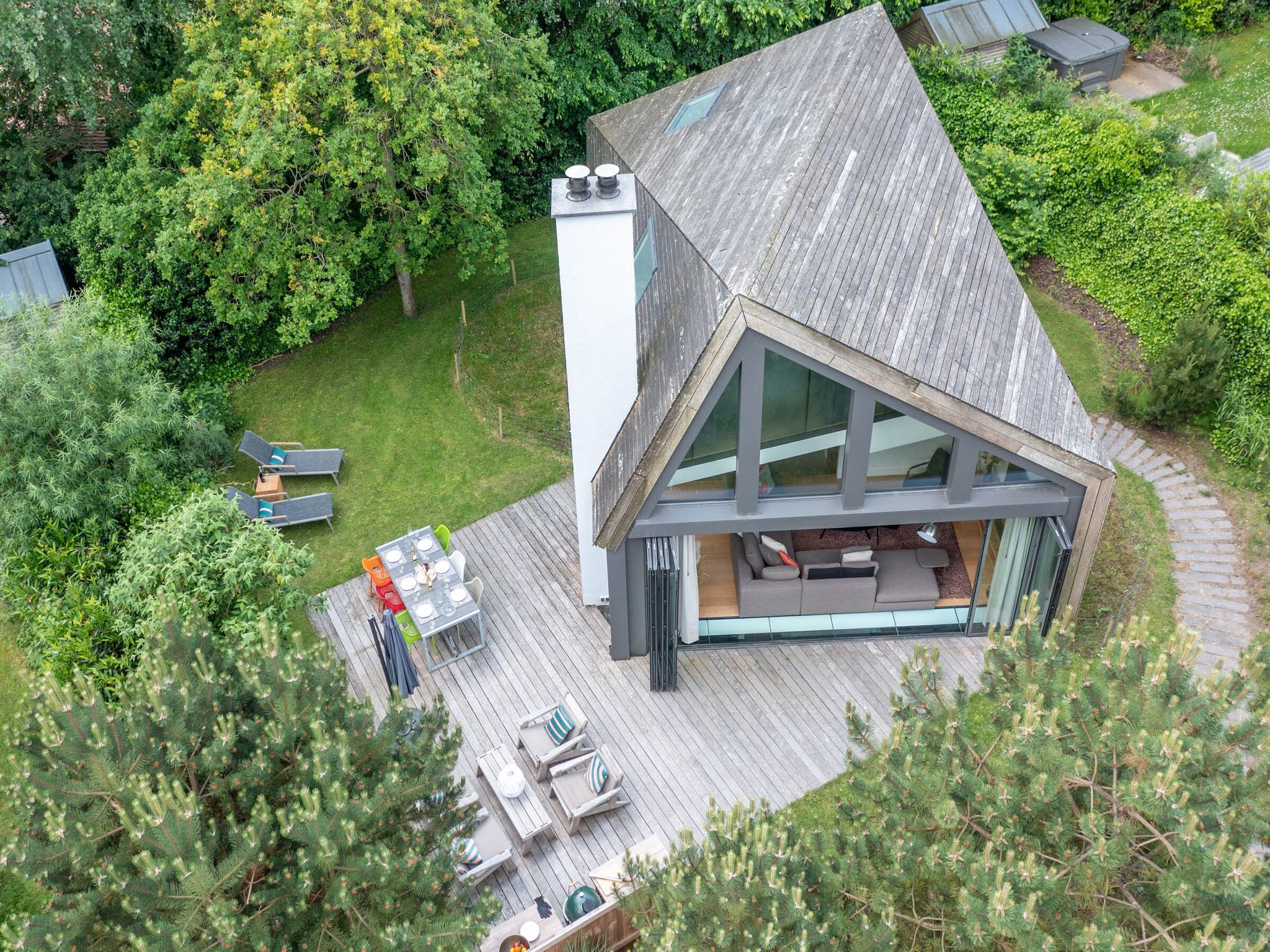 De buitenkant van Duynzoom 2 in De Koog