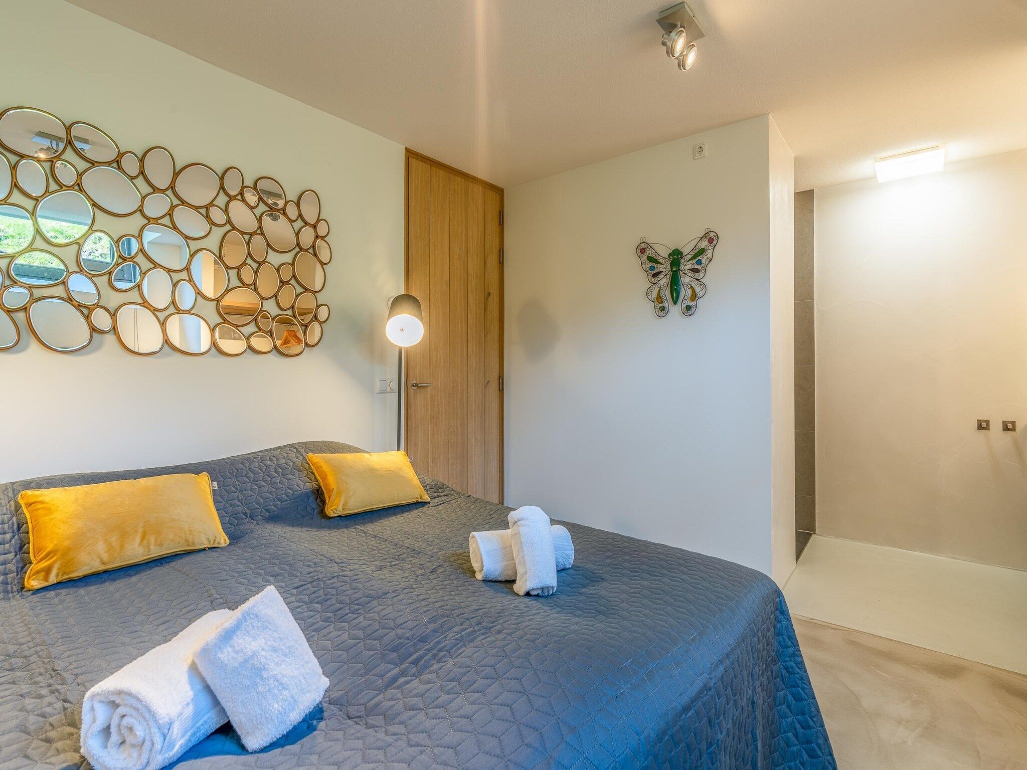 Een slaapkamer van Duynzoom 2 in De Koog