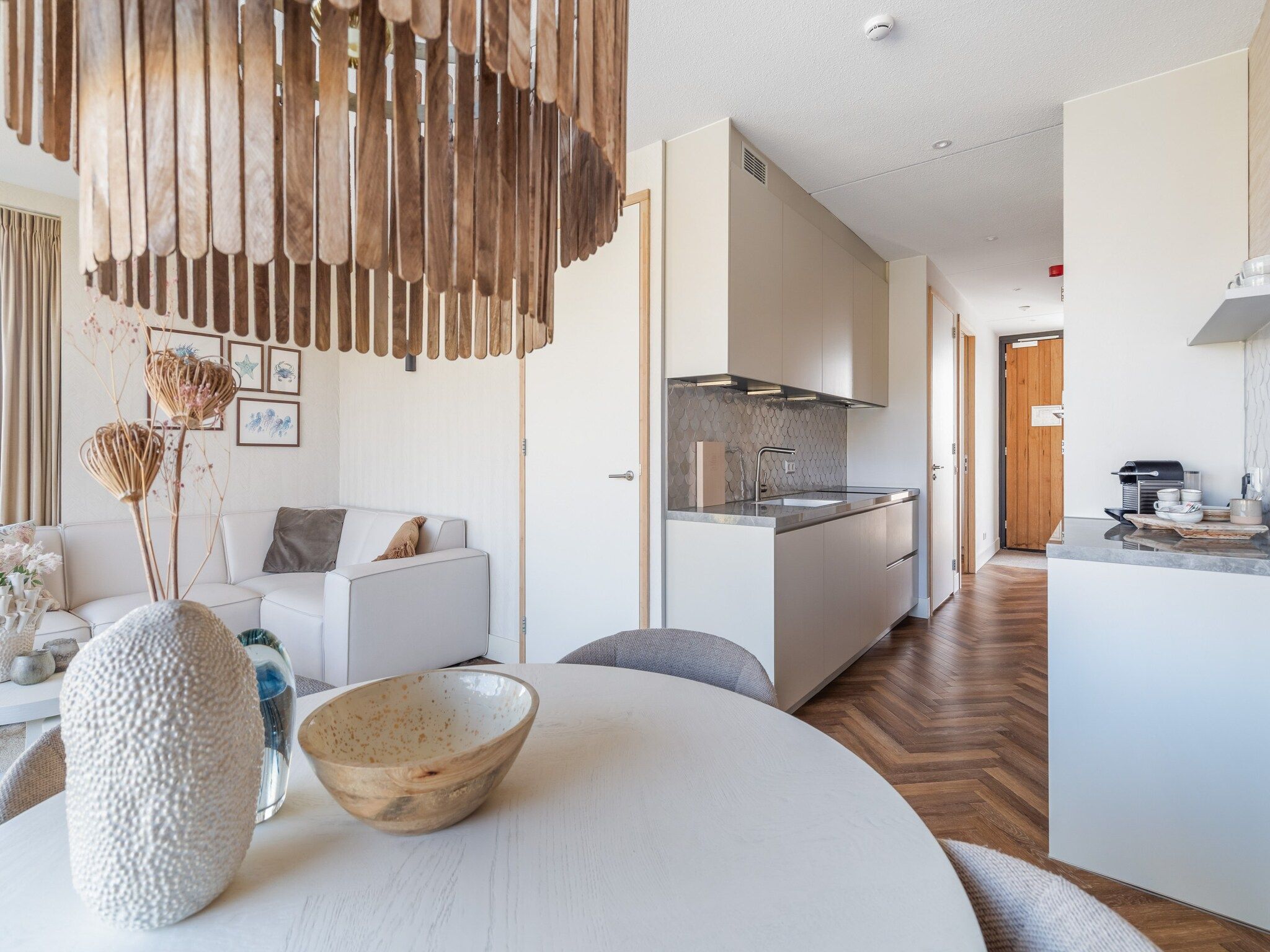 De keuken van Apartment Bries| 4 Persons in Sint Maartenszee