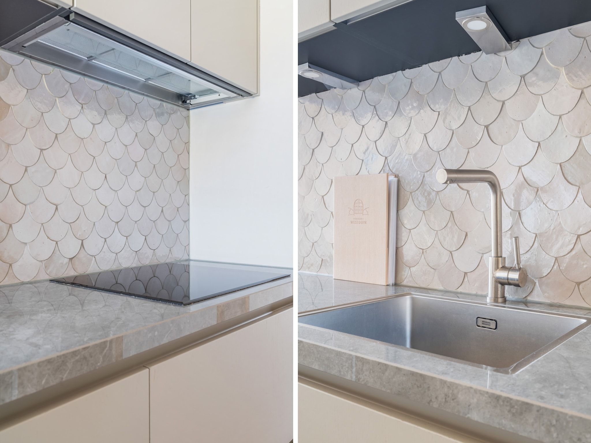 De keuken van Apartment Bries| 4 Persons in Sint Maartenszee