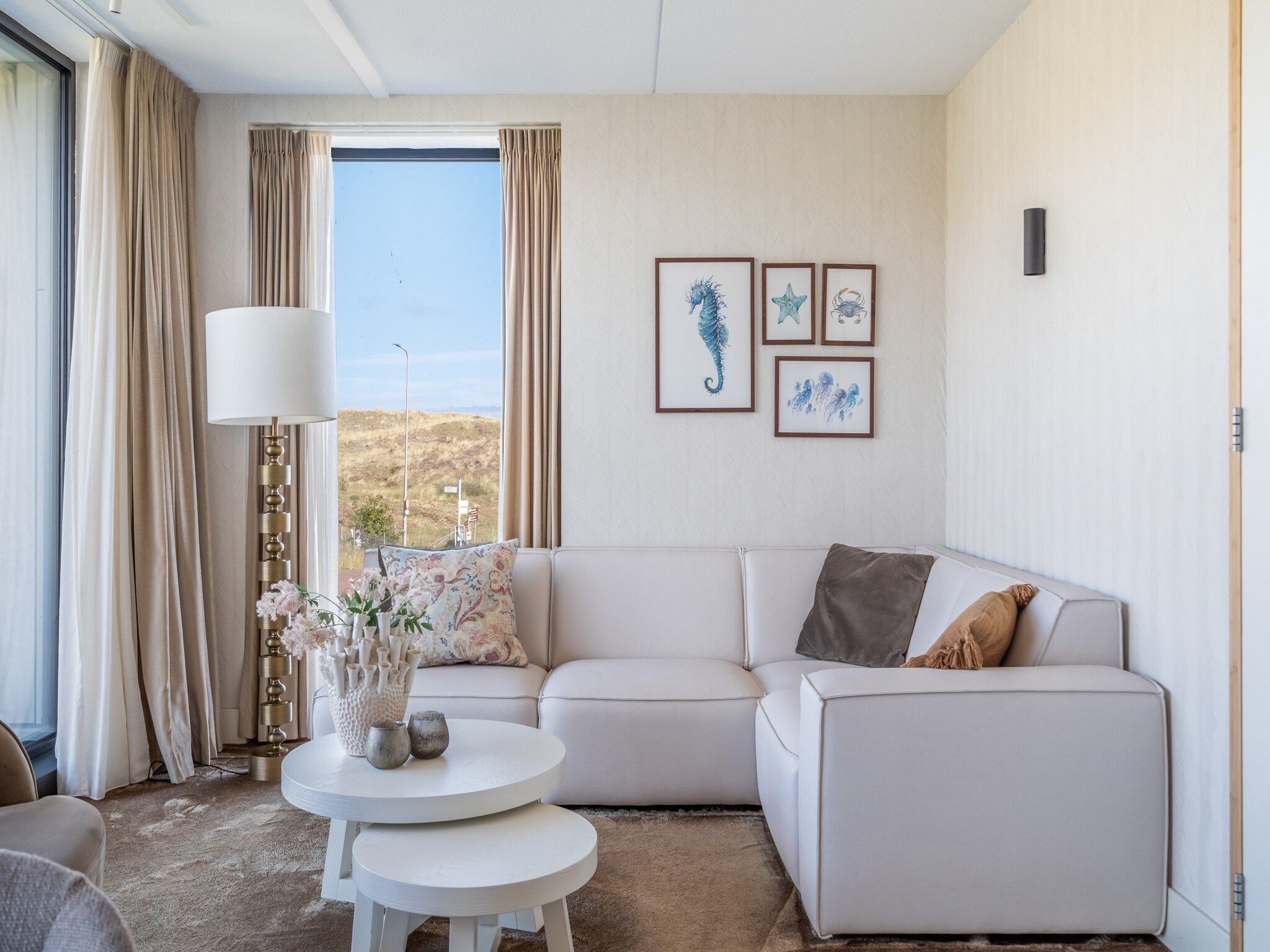 De woonkamer van Apartment Bries| 4 Persons in Sint Maartenszee