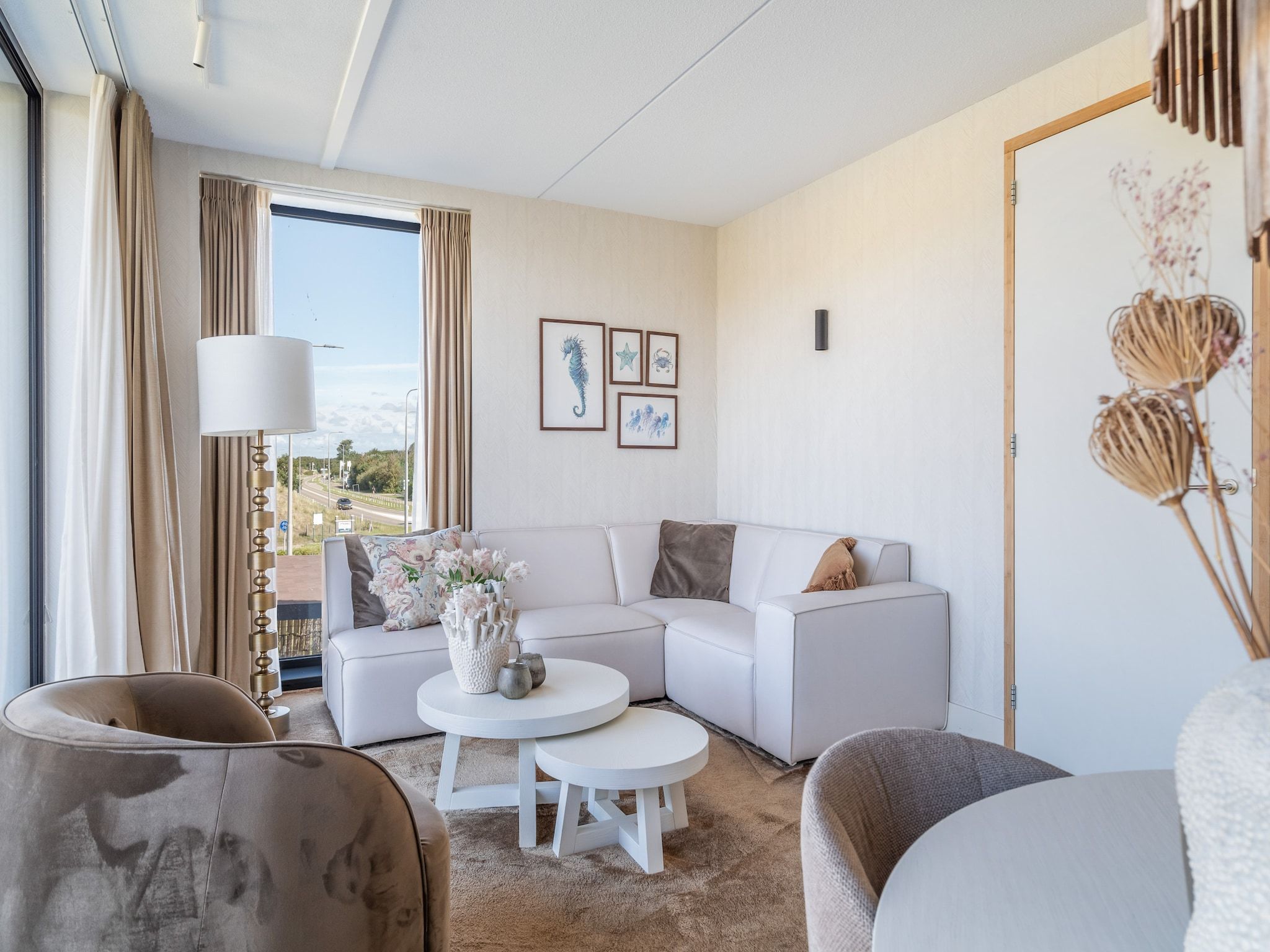 De woonkamer van Apartment Bries| 4 Persons in Sint Maartenszee