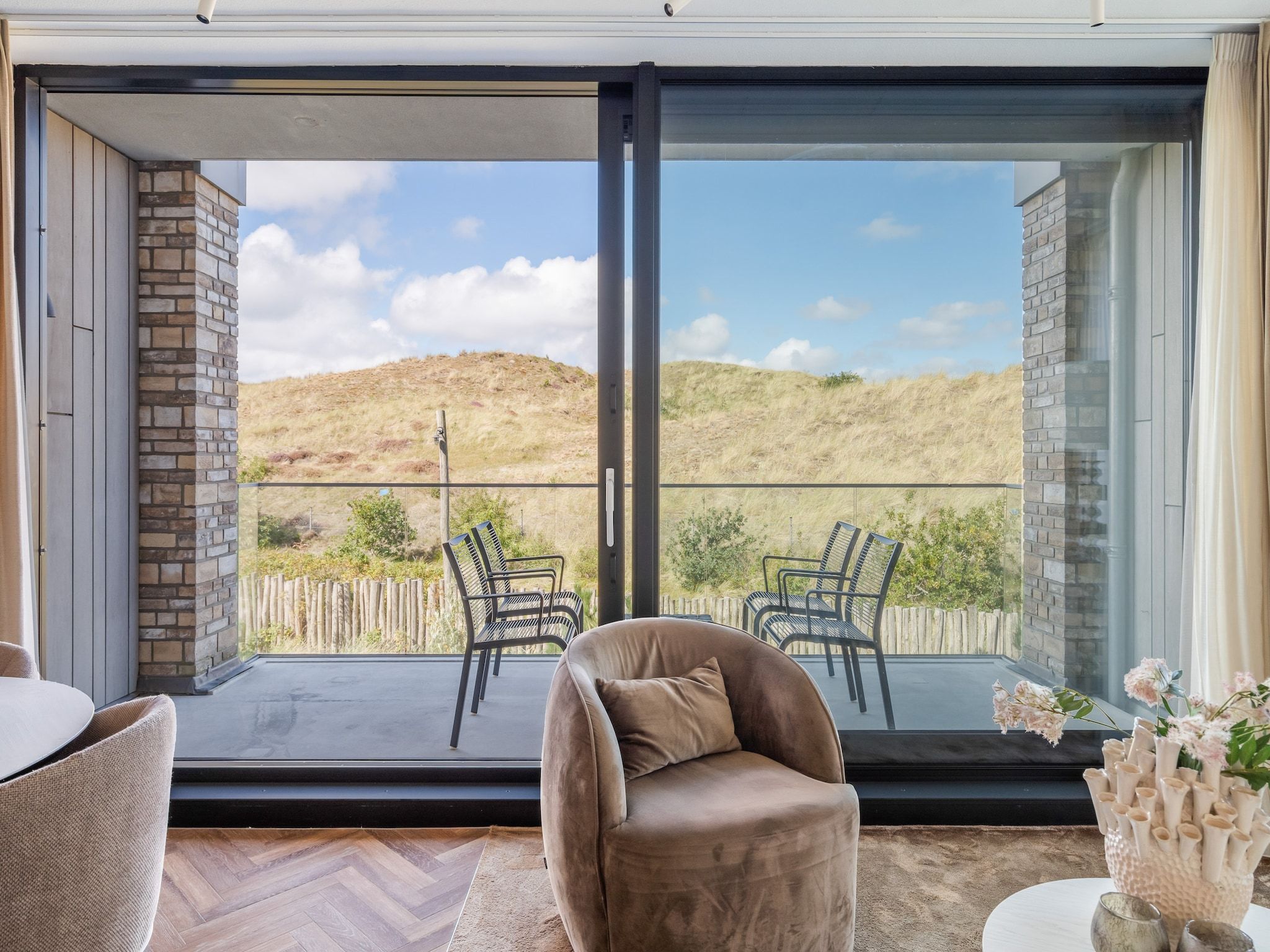 Het uitzicht vanaf Apartment Bries| 4 Persons in Sint Maartenszee