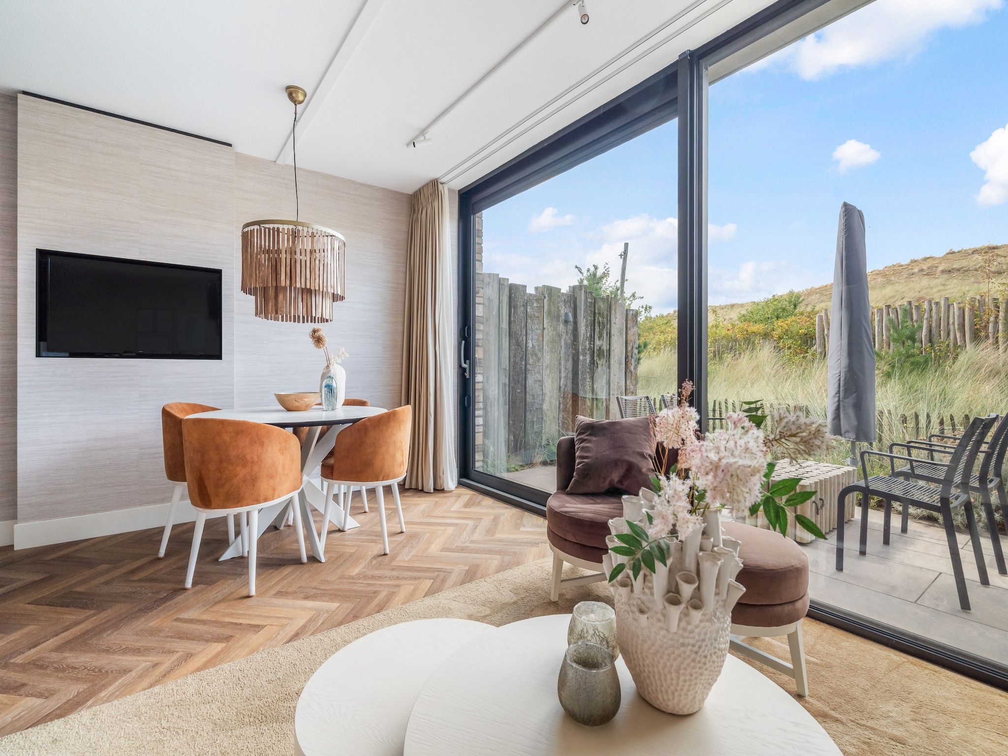 De eetkamer van Apartment Zand | 4 Persons in Sint Maartenszee