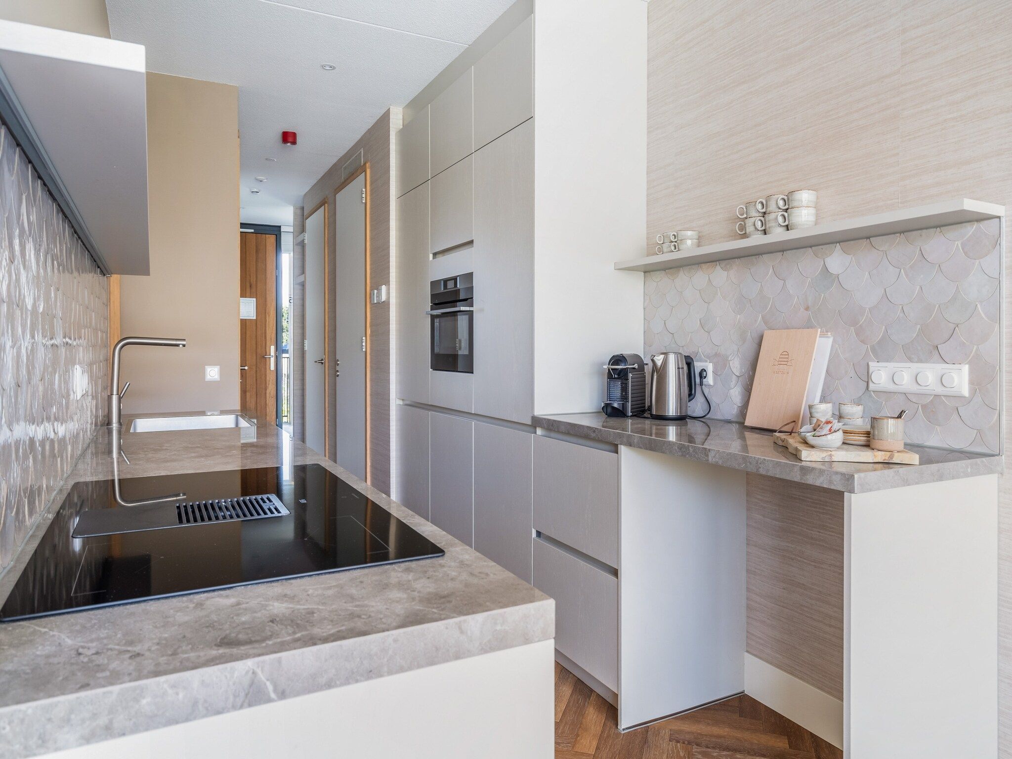 De keuken van Apartment Zand | 4 Persons in Sint Maartenszee