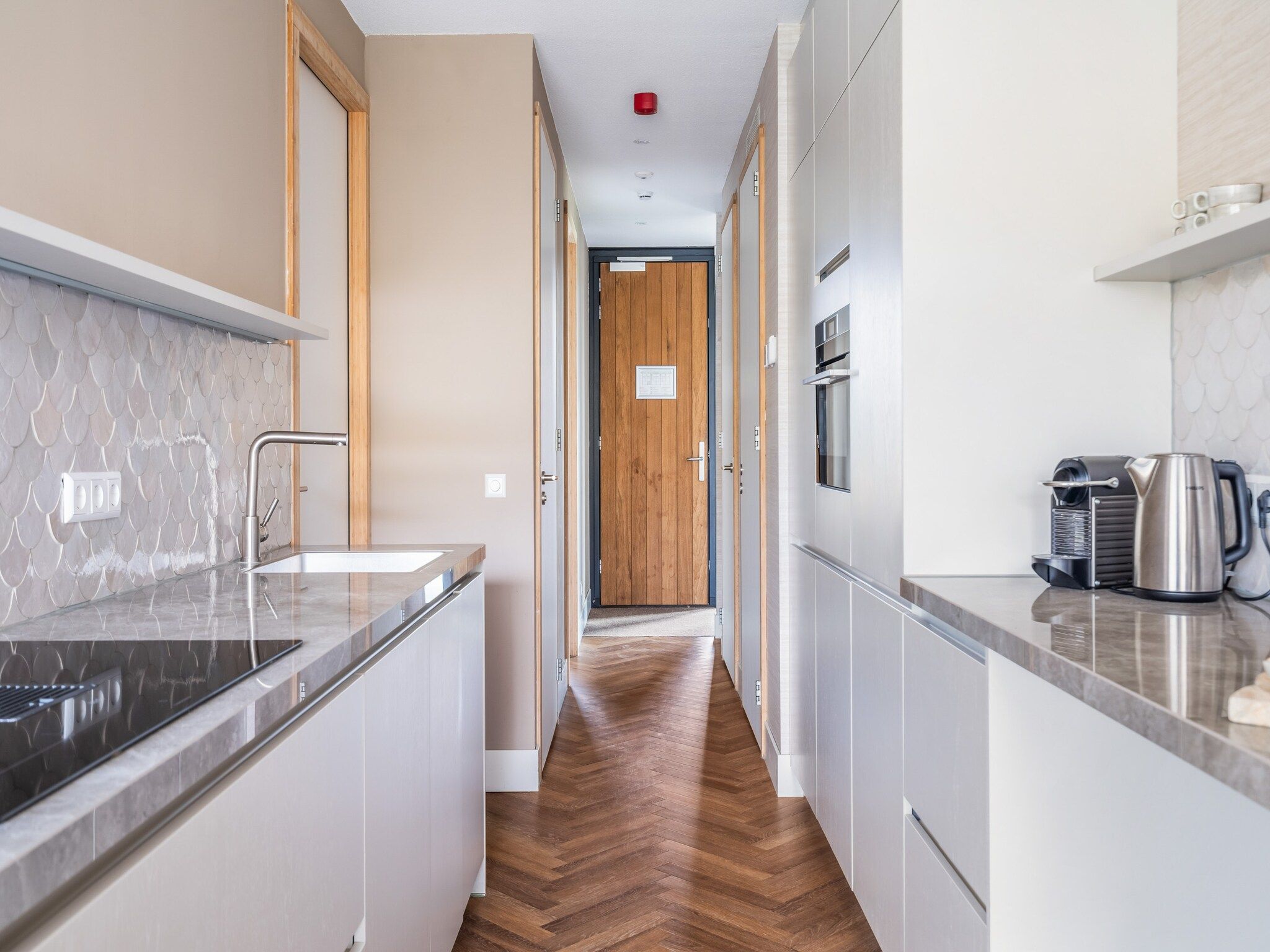 De keuken van Apartment Zand | 4 Persons in Sint Maartenszee