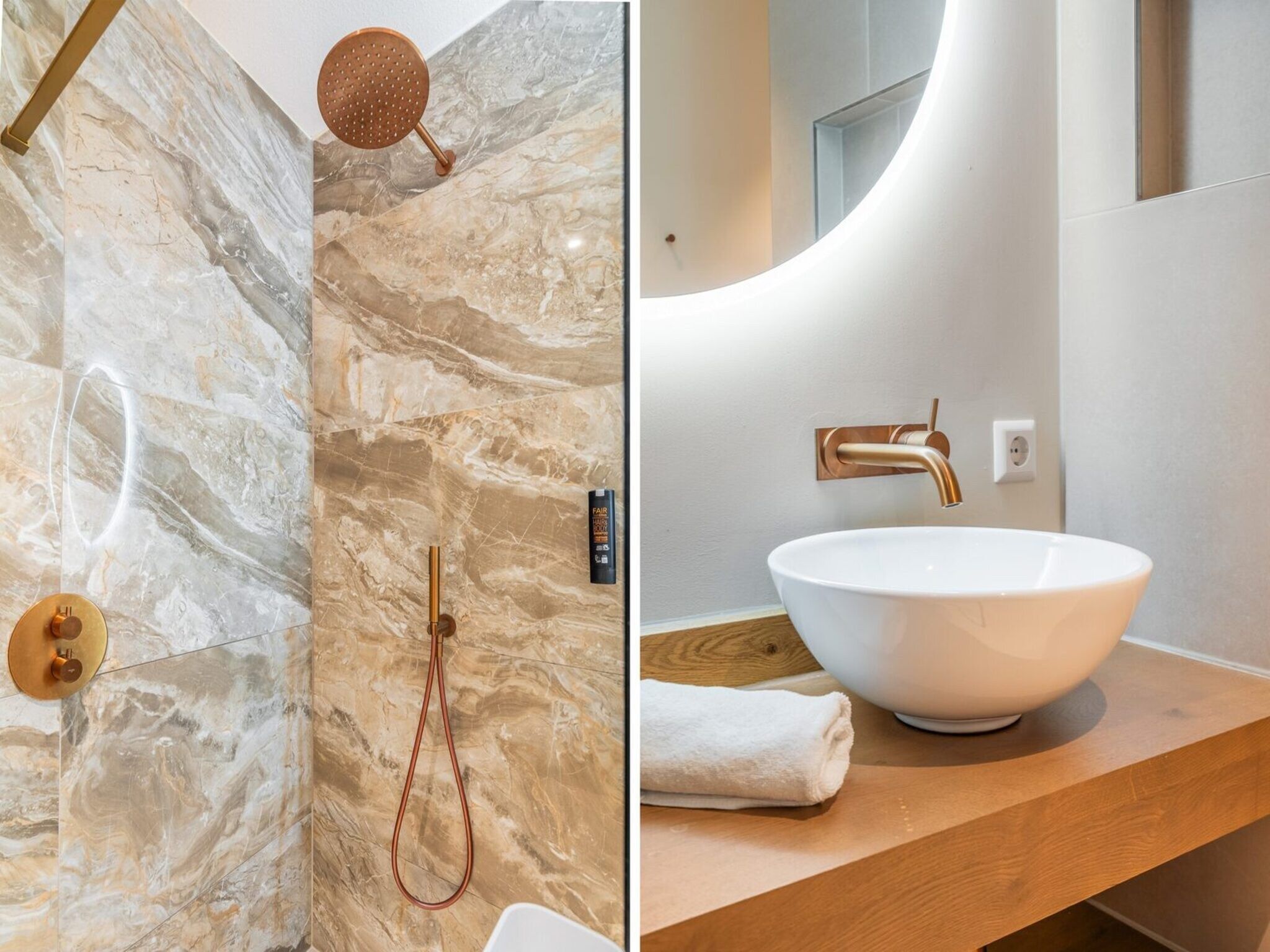 De badkamer van Apartment Zand | 4 Persons in Sint Maartenszee