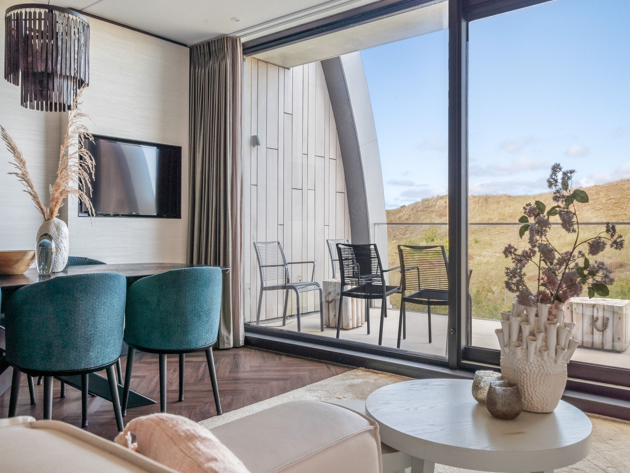 Het uitzicht vanaf Penthouse Zilt | 6 Persons in Sint Maartenszee