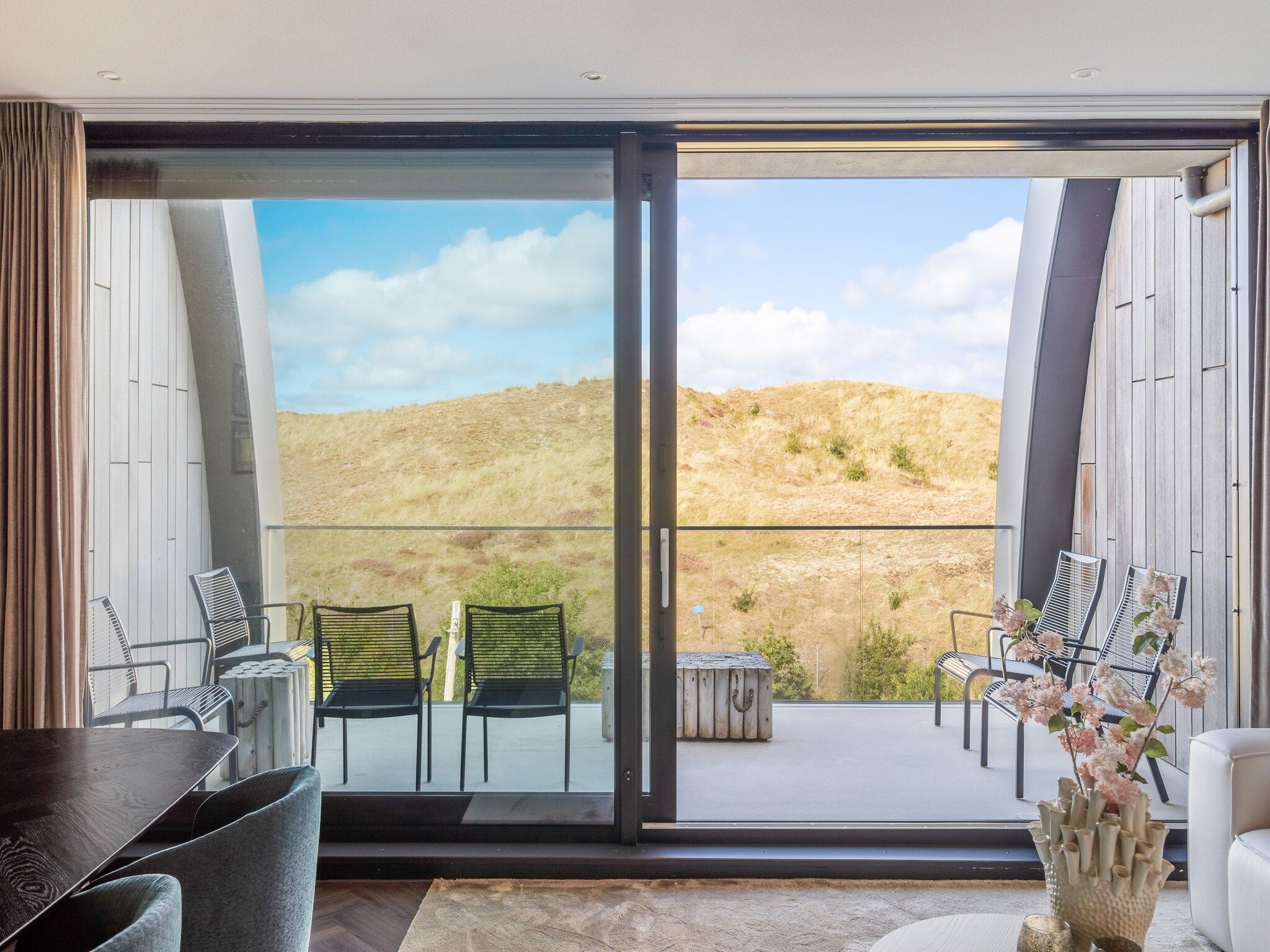 Het uitzicht vanaf Penthouse Zilt | 6 Persons in Sint Maartenszee