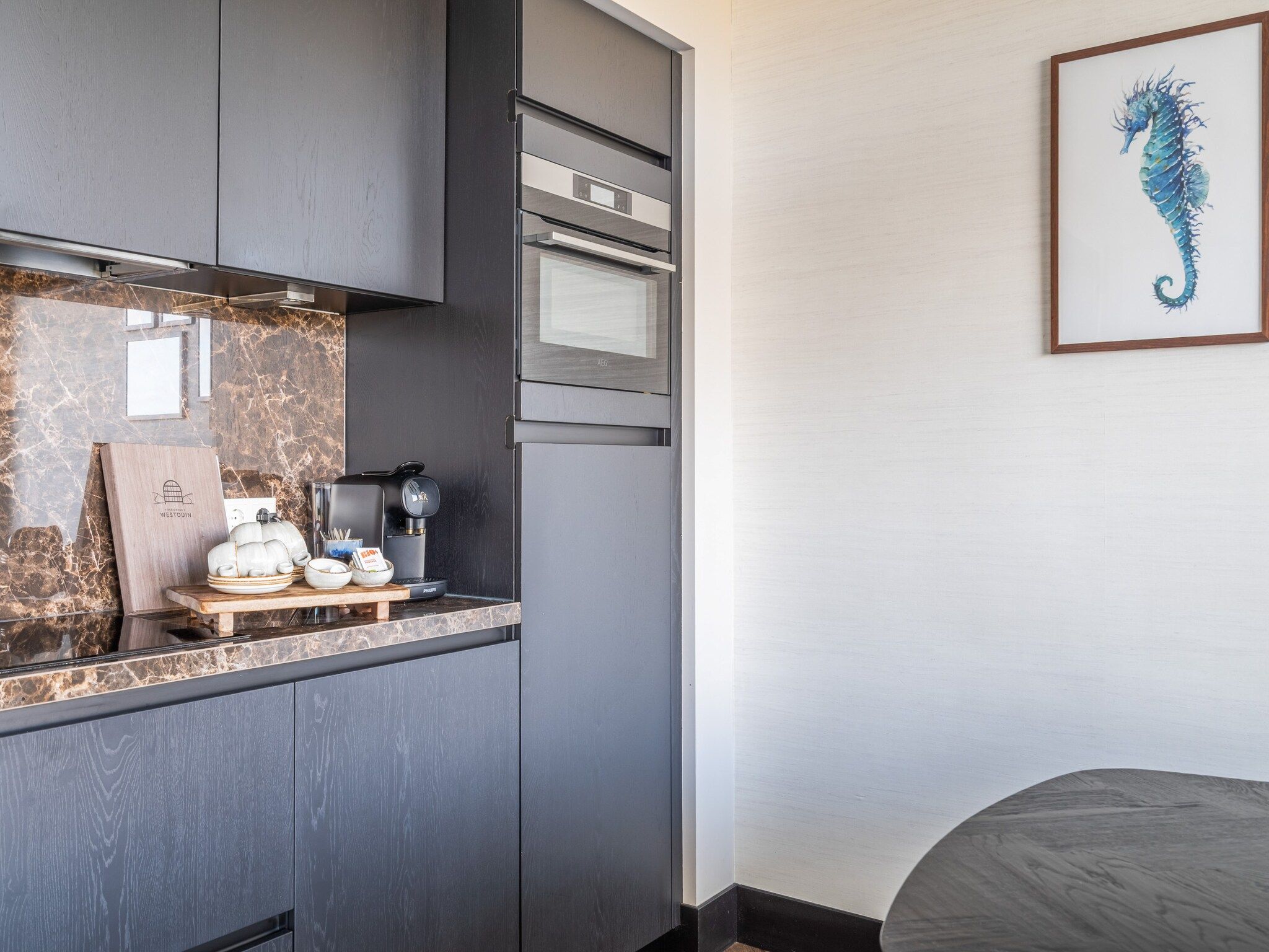 De keuken van Penthouse Zilt | 6 Persons in Sint Maartenszee