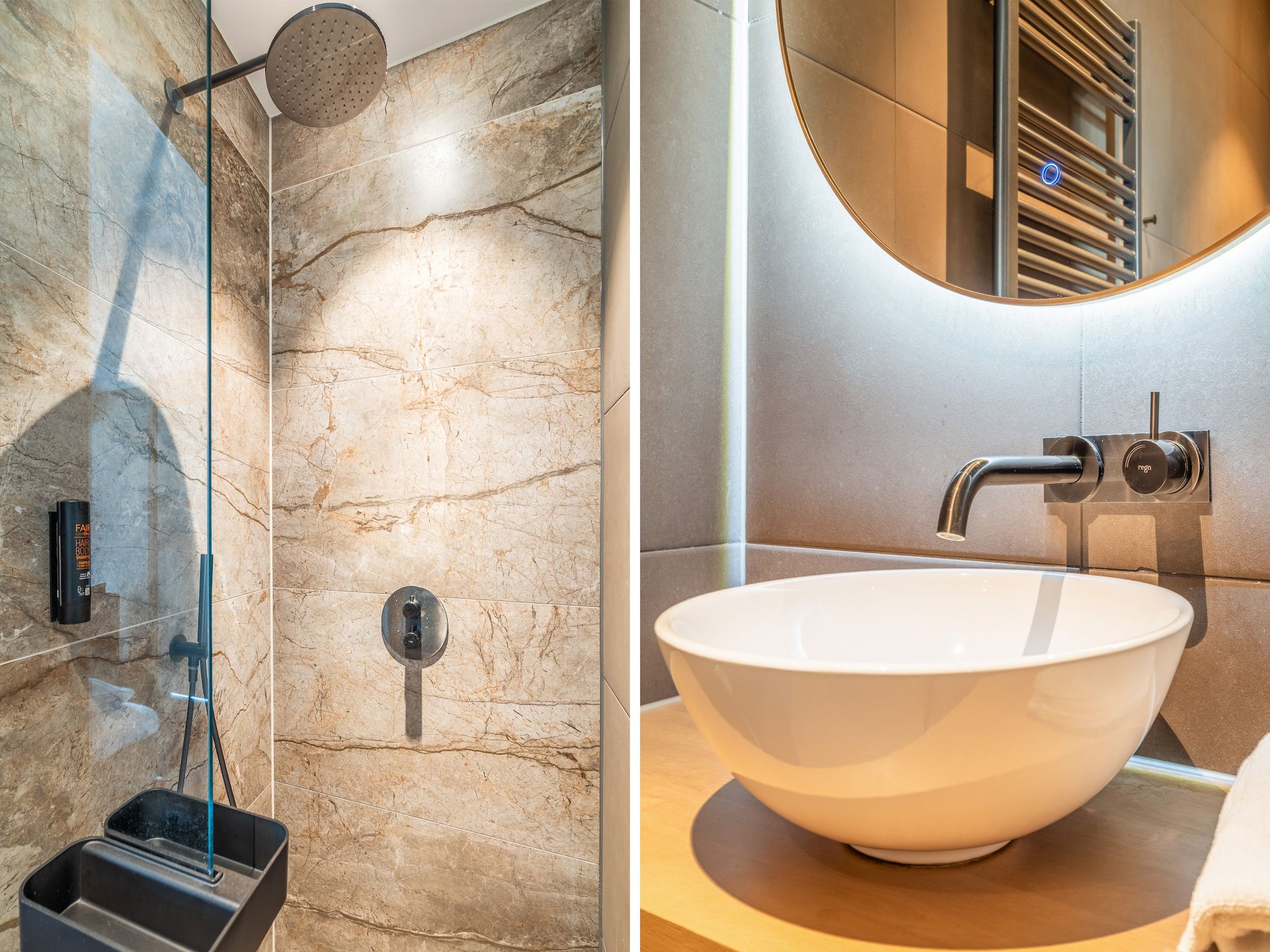 De badkamer van Penthouse Zilt | 6 Persons in Sint Maartenszee