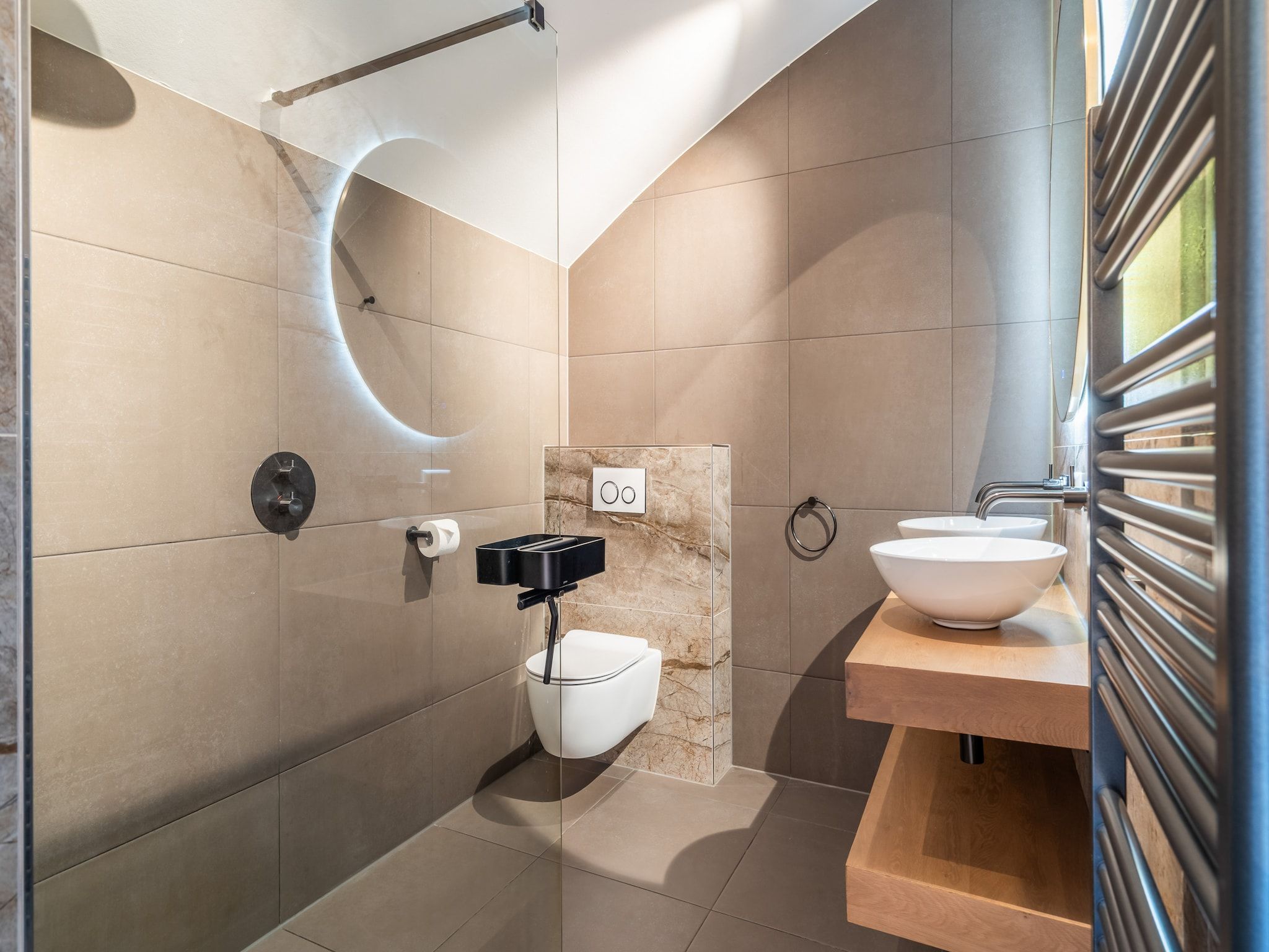 De badkamer van Penthouse Zilt | 6 Persons in Sint Maartenszee