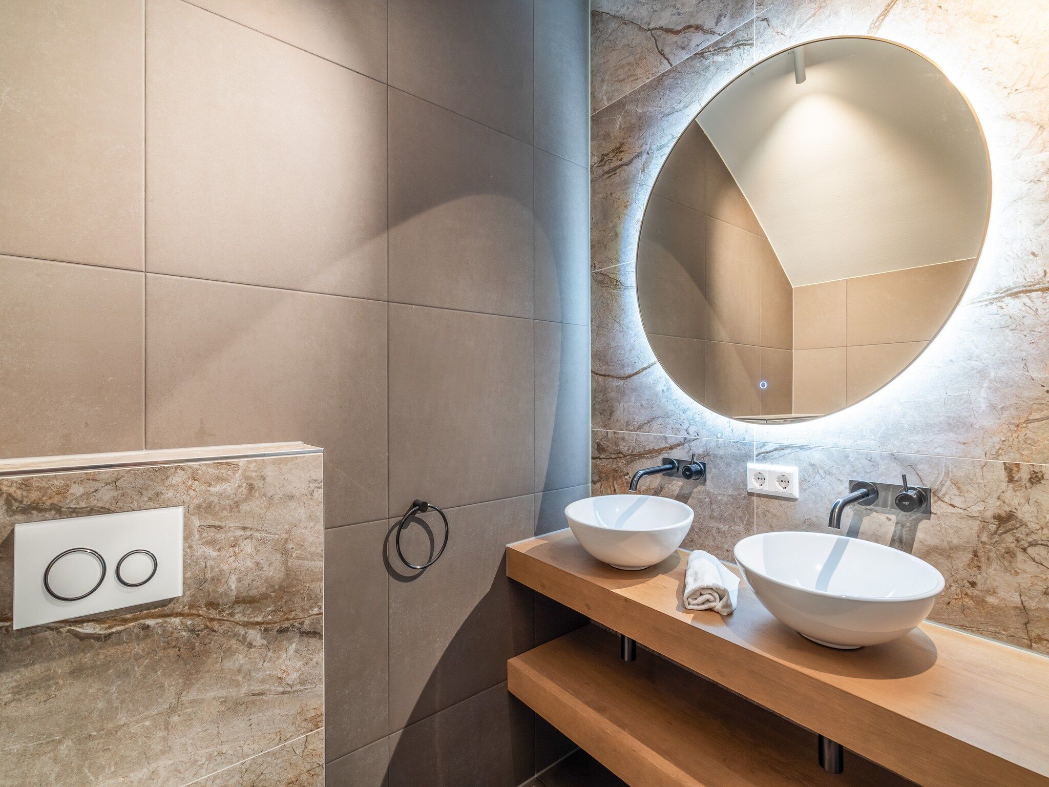 De badkamer van Penthouse Zilt | 6 Persons in Sint Maartenszee