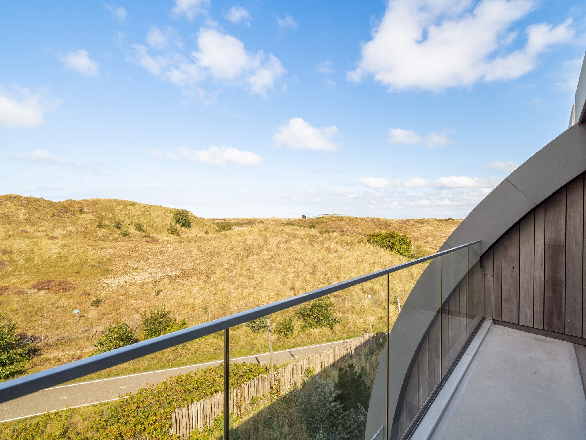Het terras van Penthouse Zilt | 6 Persons in Sint Maartenszee