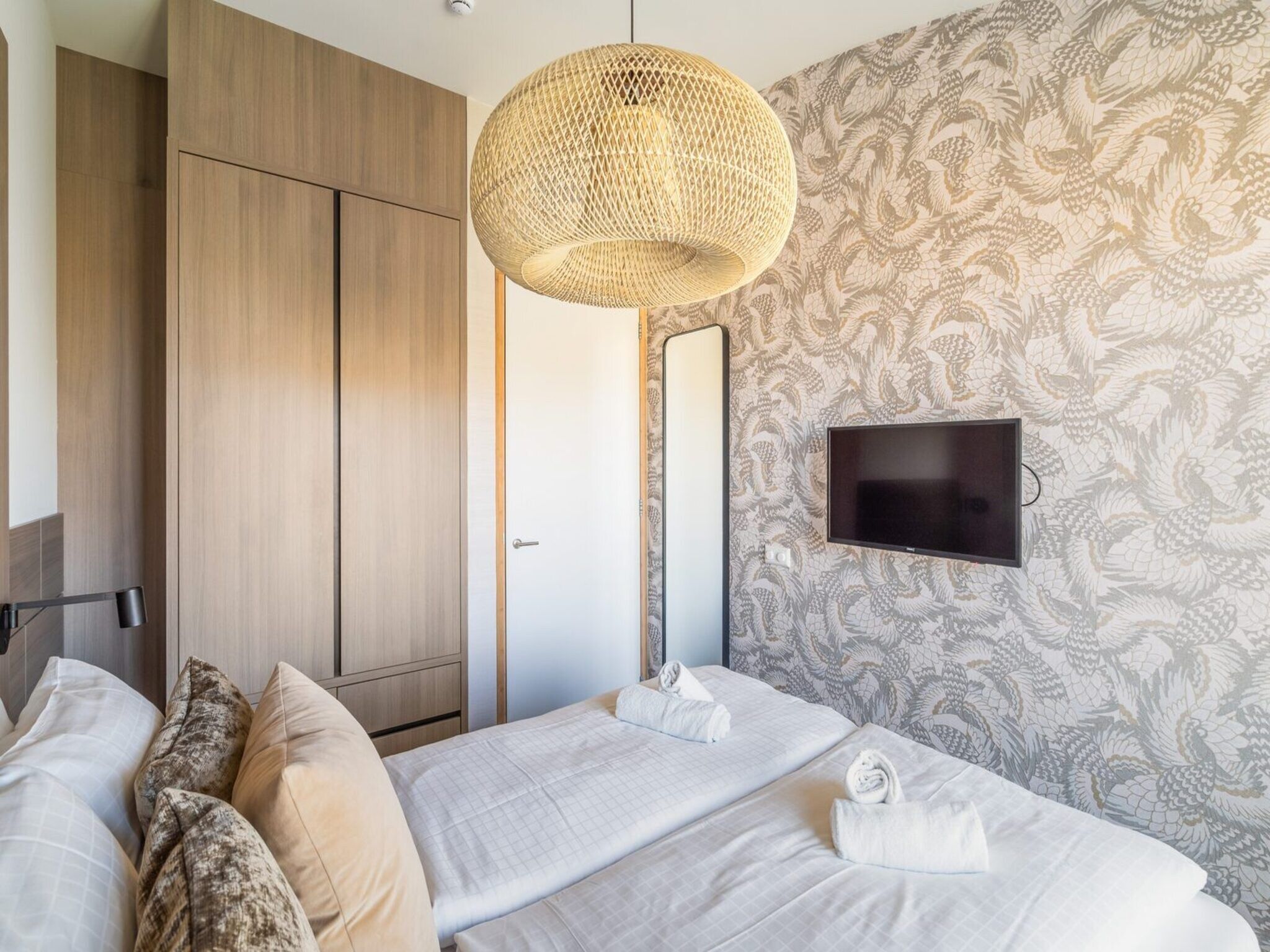 Een slaapkamer van Penthouse Zilt | 6 Persons in Sint Maartenszee