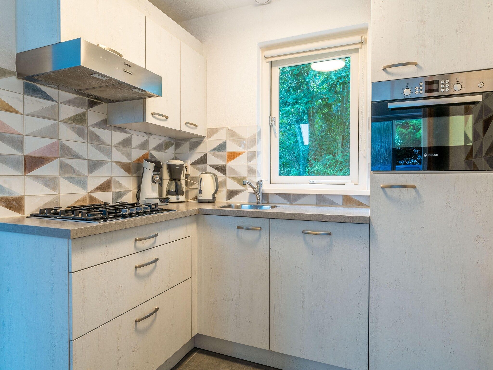 De keuken van Nieuwlanderweg 51 in De Waal