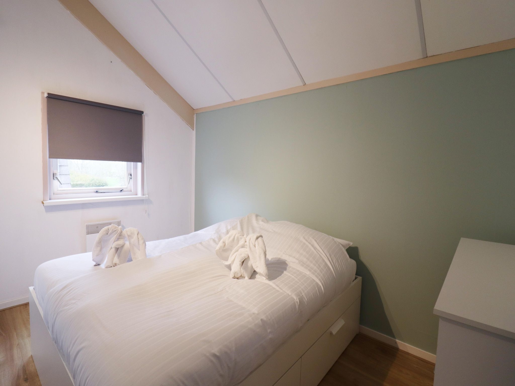 Een slaapkamer van Combinatiewoningen Wolters in grou