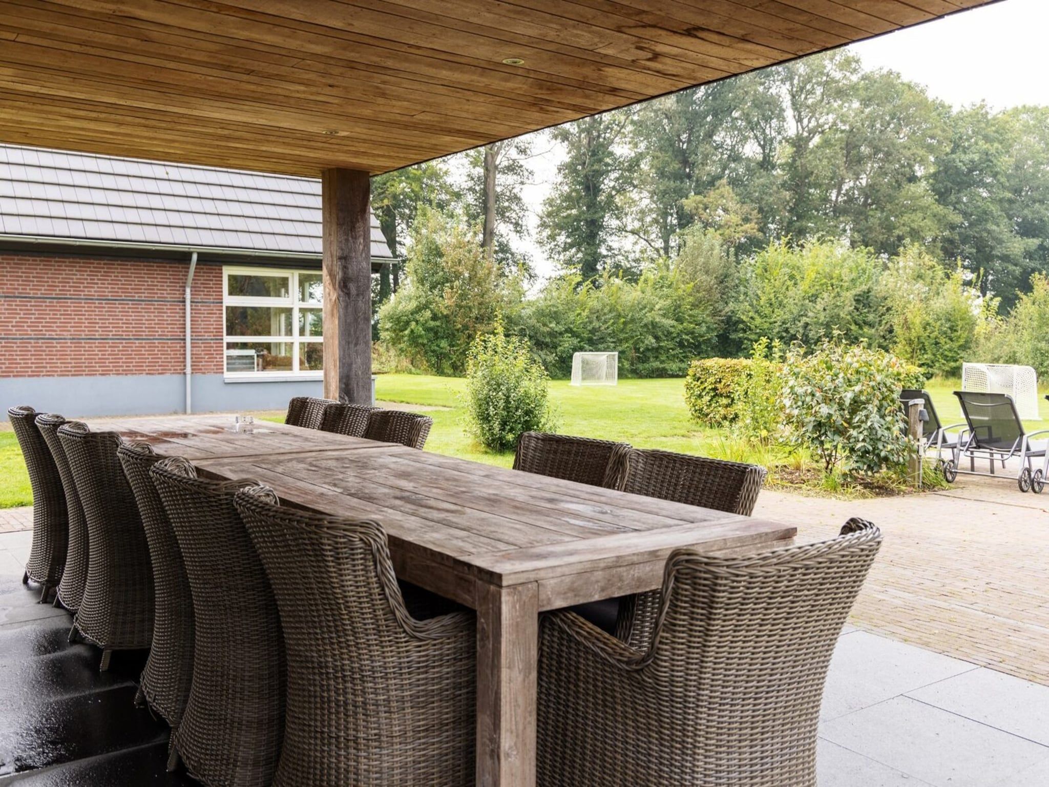 Het terras van Boshoeve in Aalten