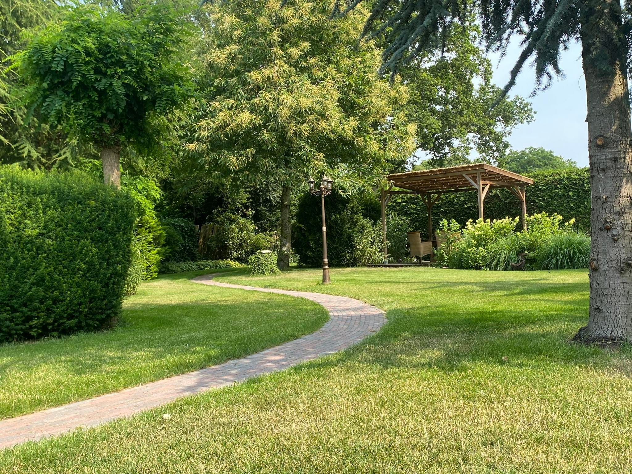De tuin van De Groninger Zeeuw in Bellingwolde