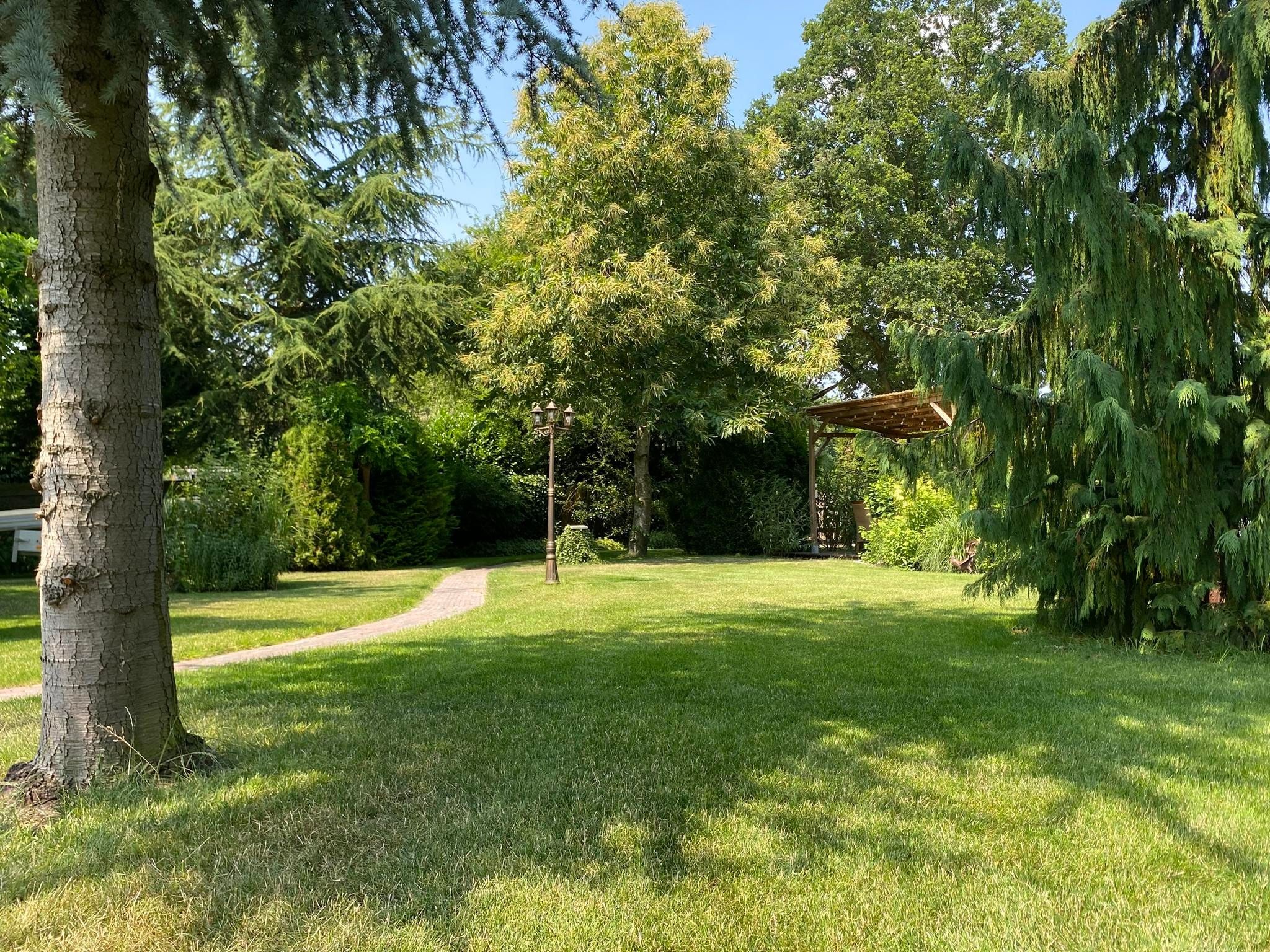 De tuin van De Groninger Zeeuw in Bellingwolde