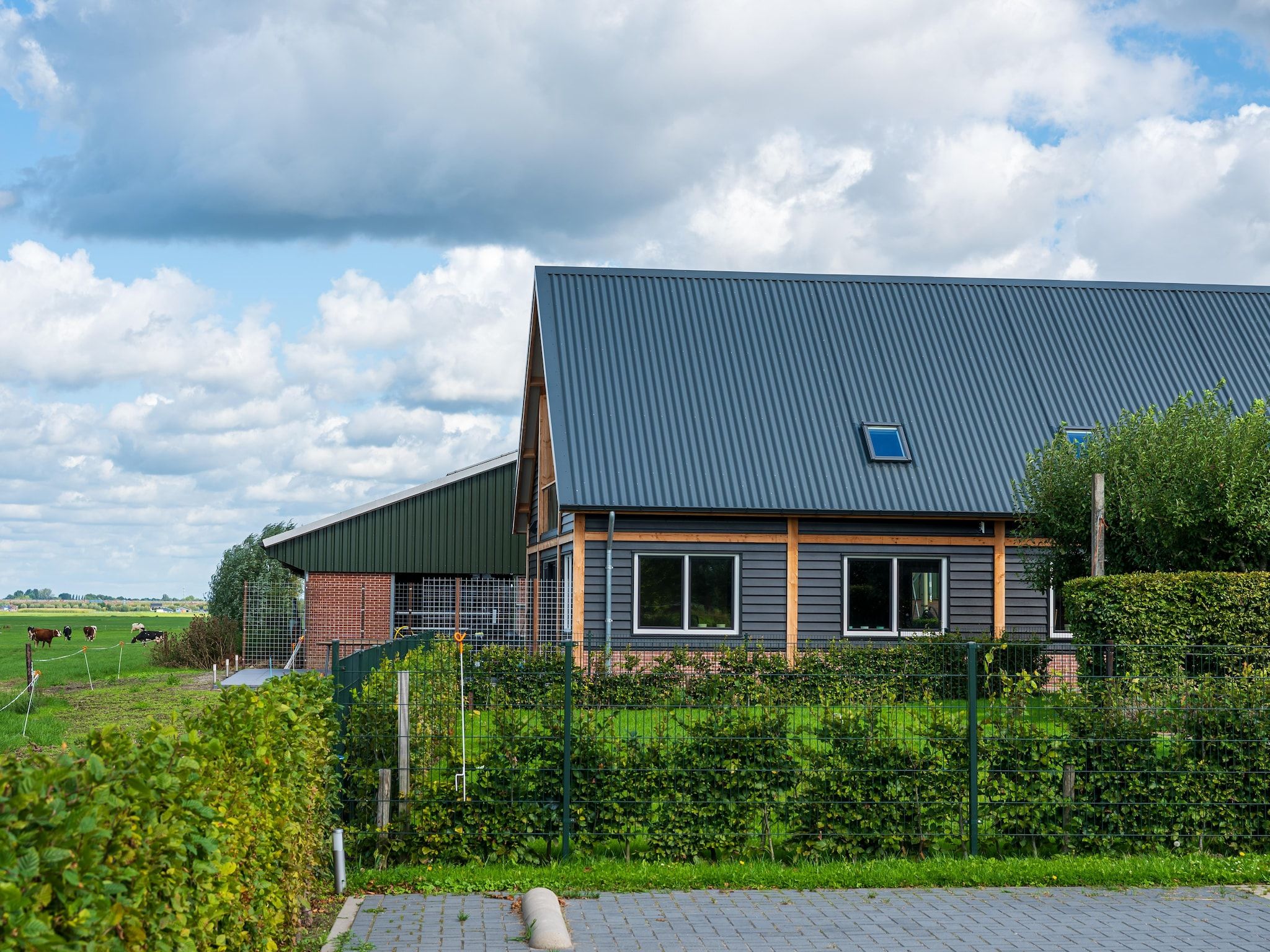 De buitenkant van The New Barn in Montfoort