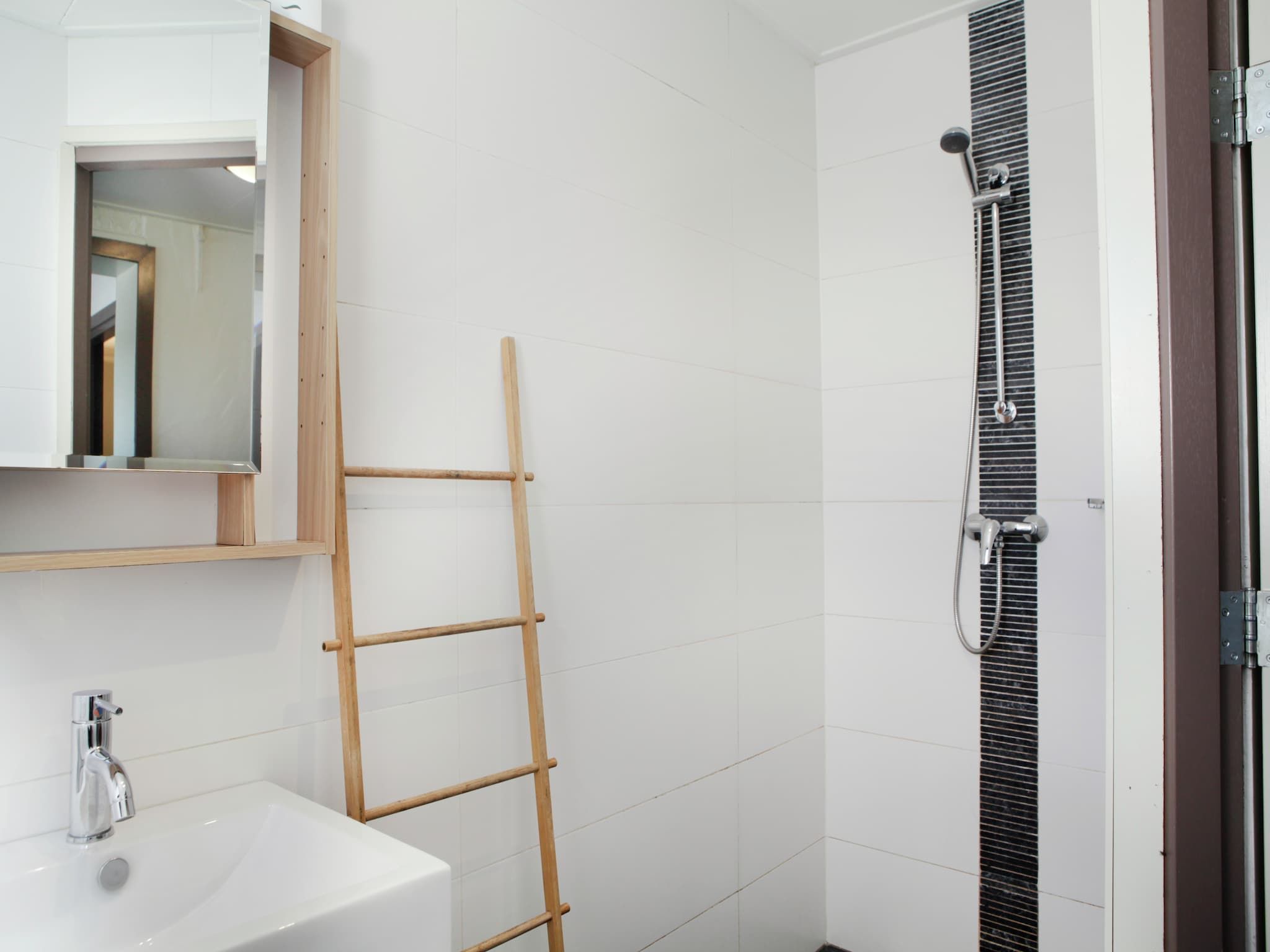 De badkamer van Appartement De Dorsvloer in Eede