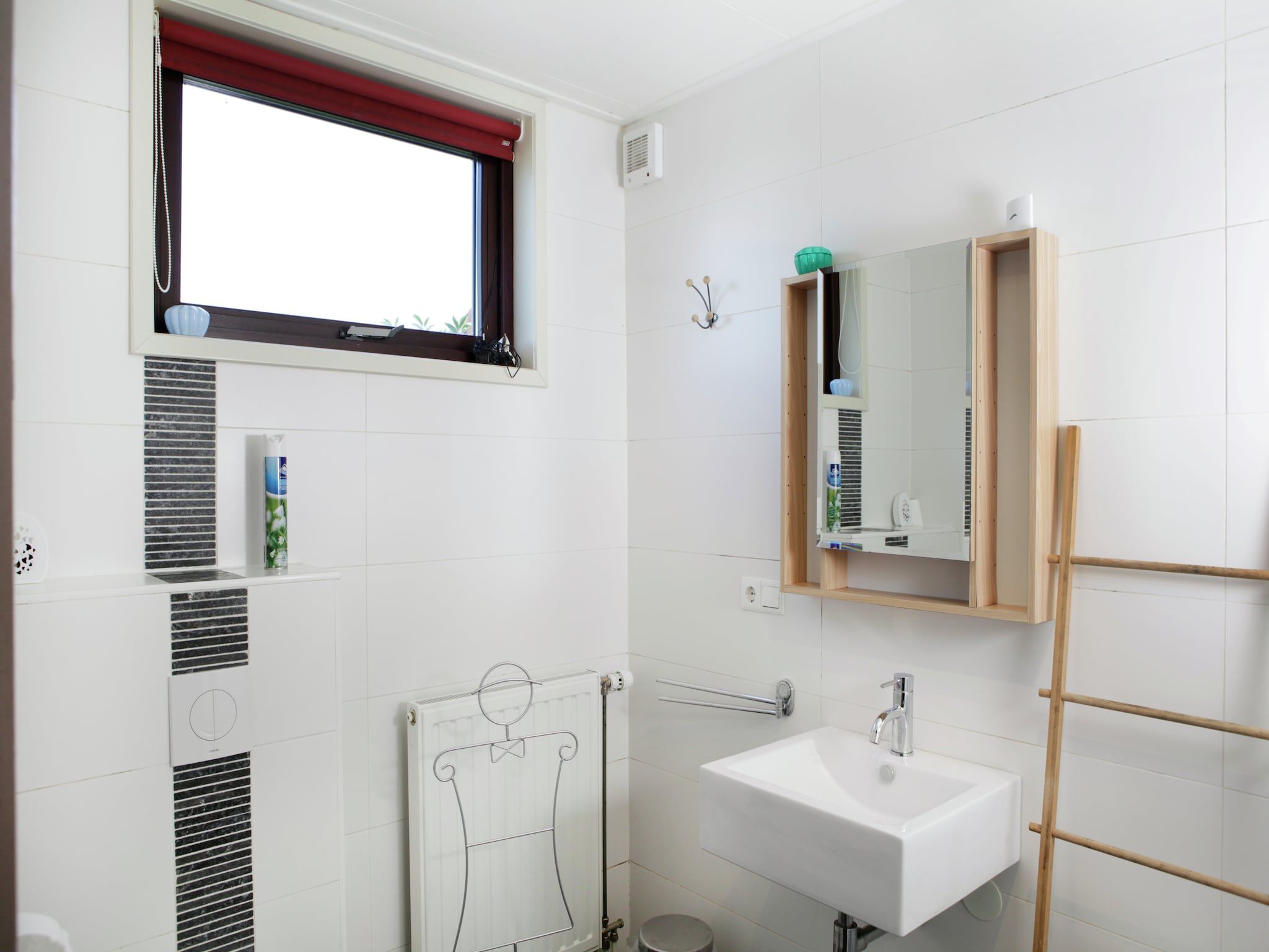 De badkamer van Appartement De Dorsvloer in Eede