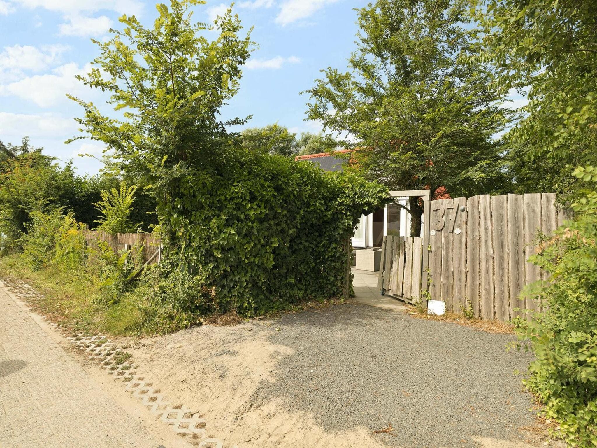 De buitenkant van Sandepark 37 in Groote Keeten