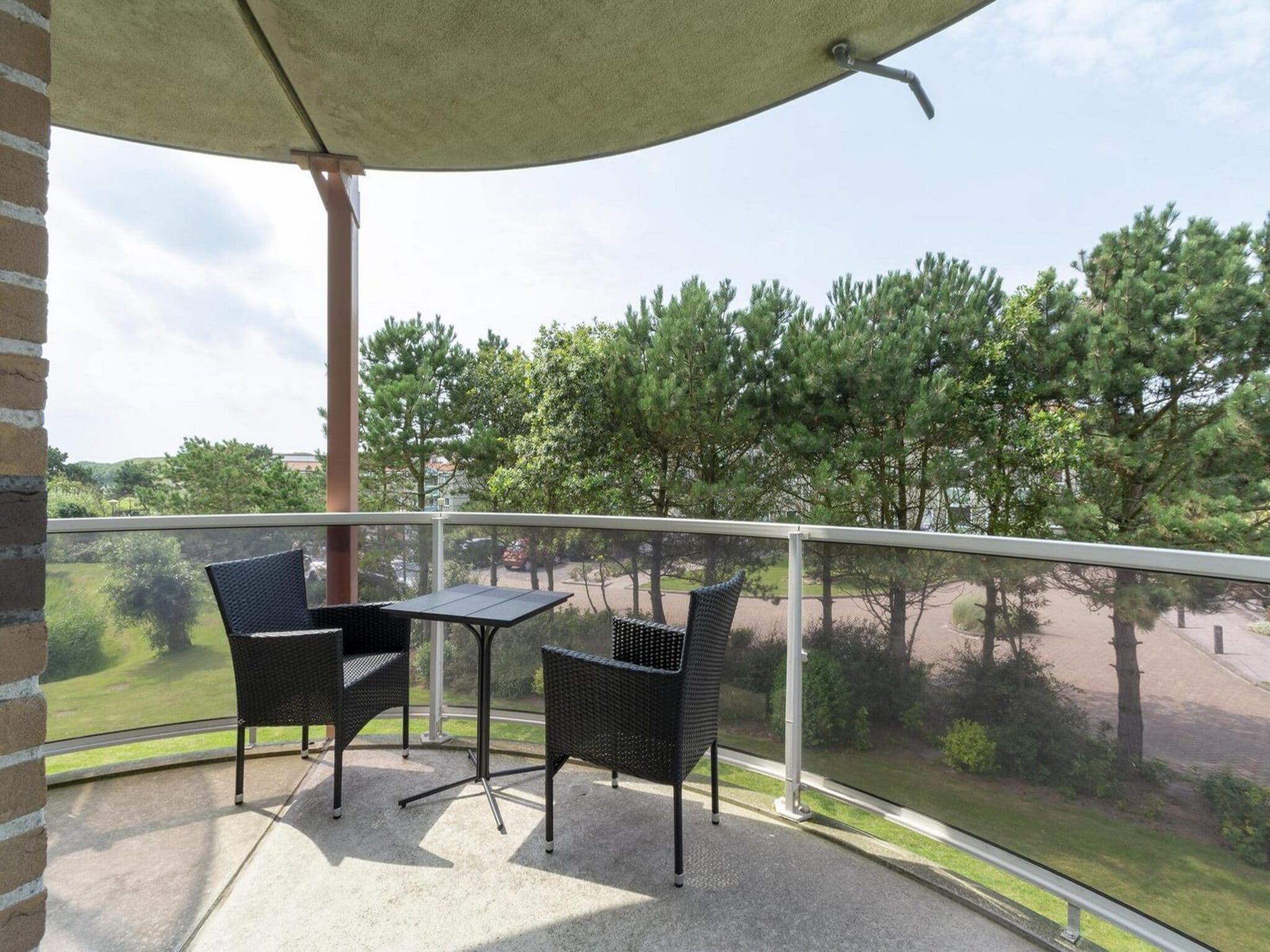 Het terras van Residence Juliana 58 | Julianadorp aan Zee | Balcony (copy) in Julianadorp