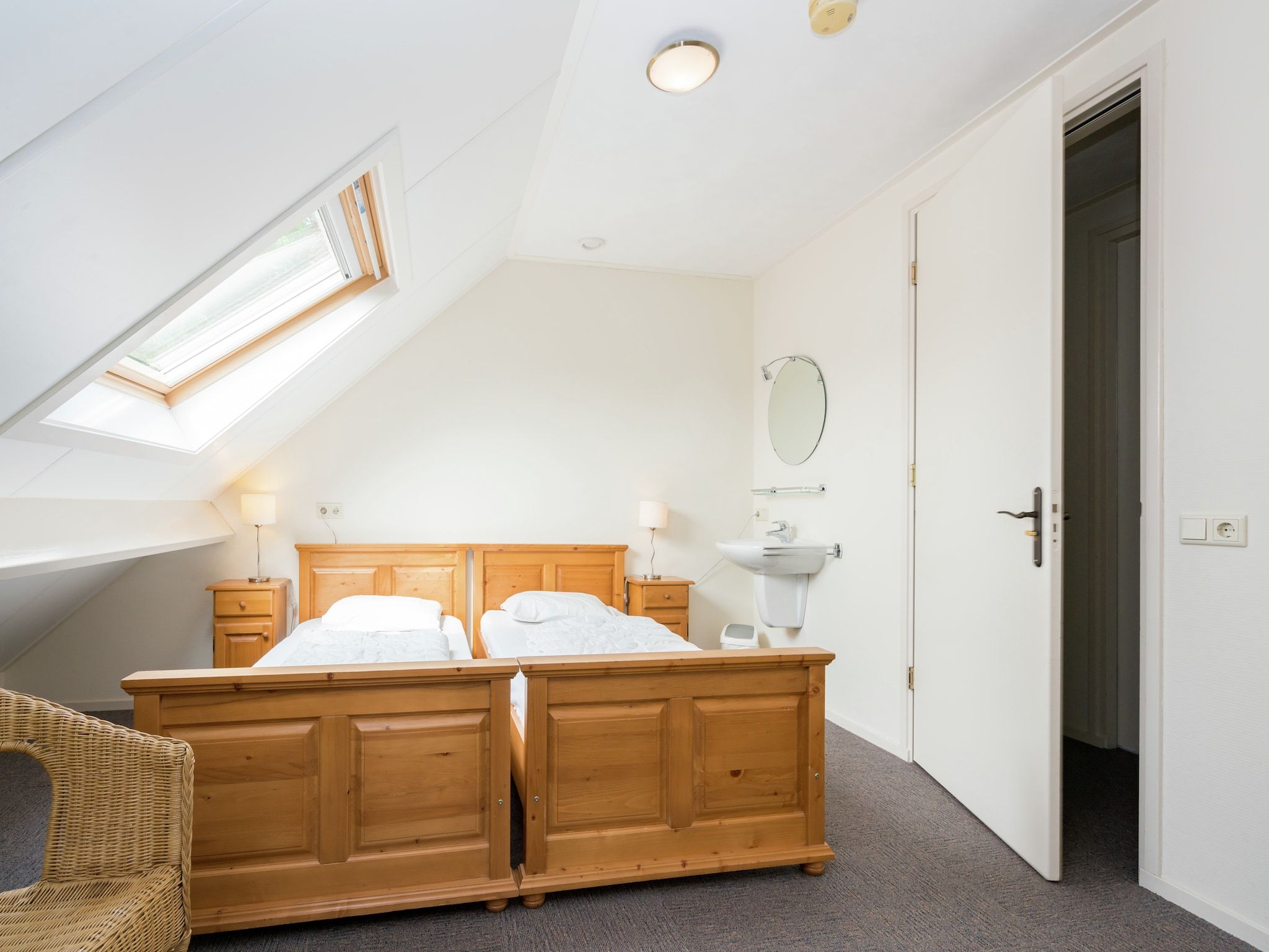 Een slaapkamer van Gerhardeshoeve in Hardenberg-Rheeze