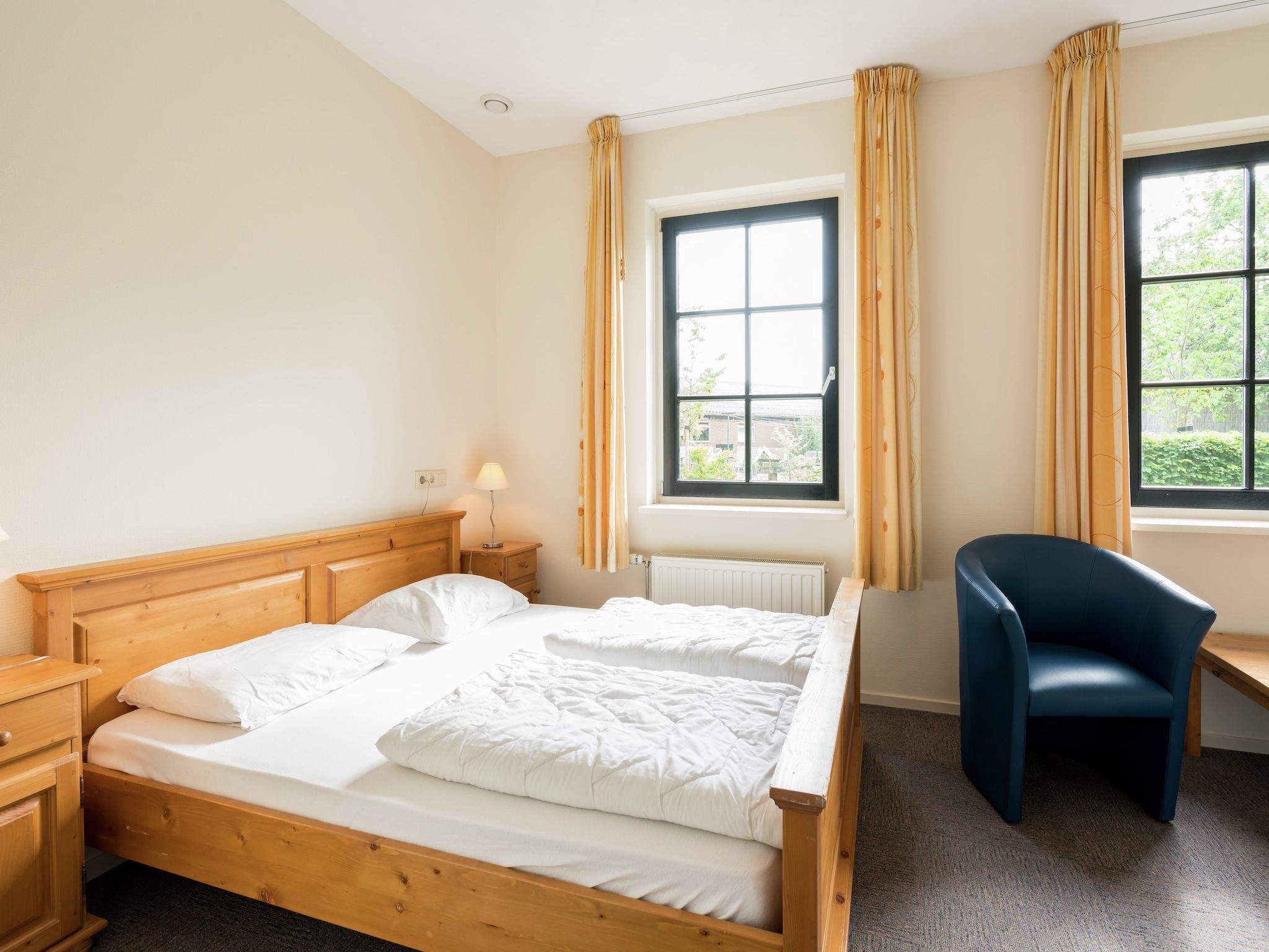 Een slaapkamer van Gerhardeshoeve in Hardenberg-Rheeze