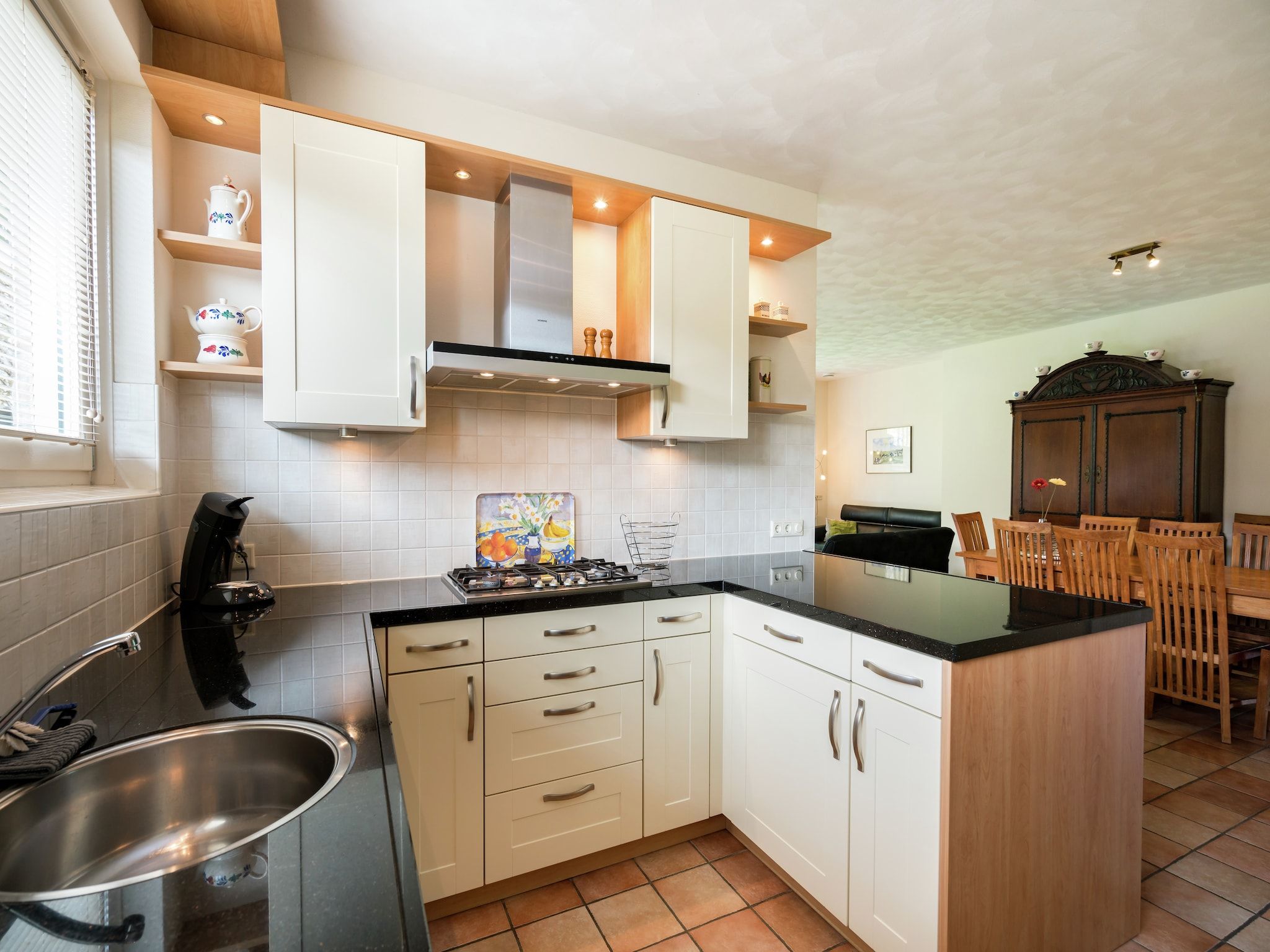 De keuken van Gerhardeshoeve in Hardenberg-Rheeze